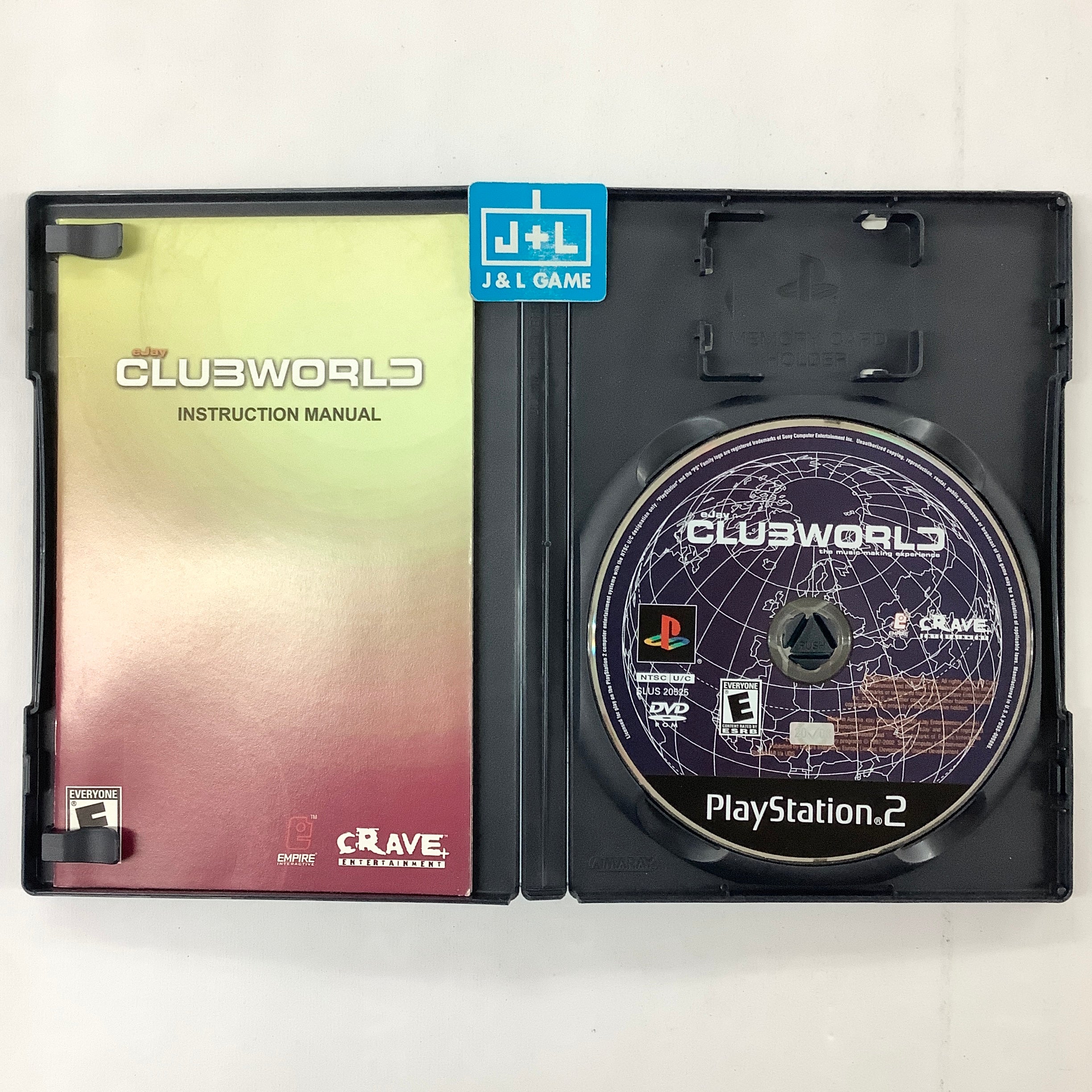 Ejay Clubworld - (PS2) PlayStation 2 [Pre-Owned] Video Games Crave Entertainment   