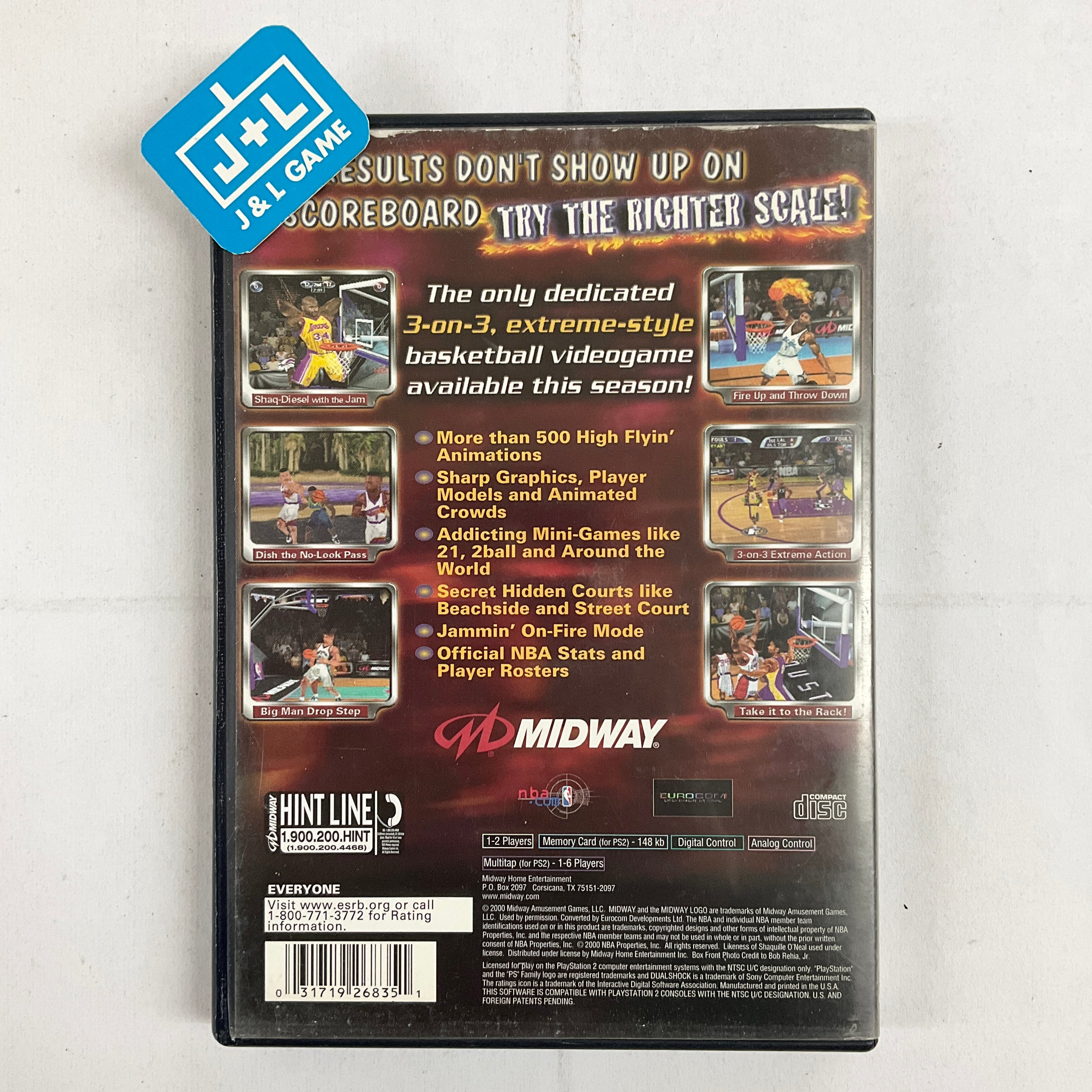 NBA Hoopz - (PS2) PlayStation 2 [Pre-Owned] Video Games Midway   