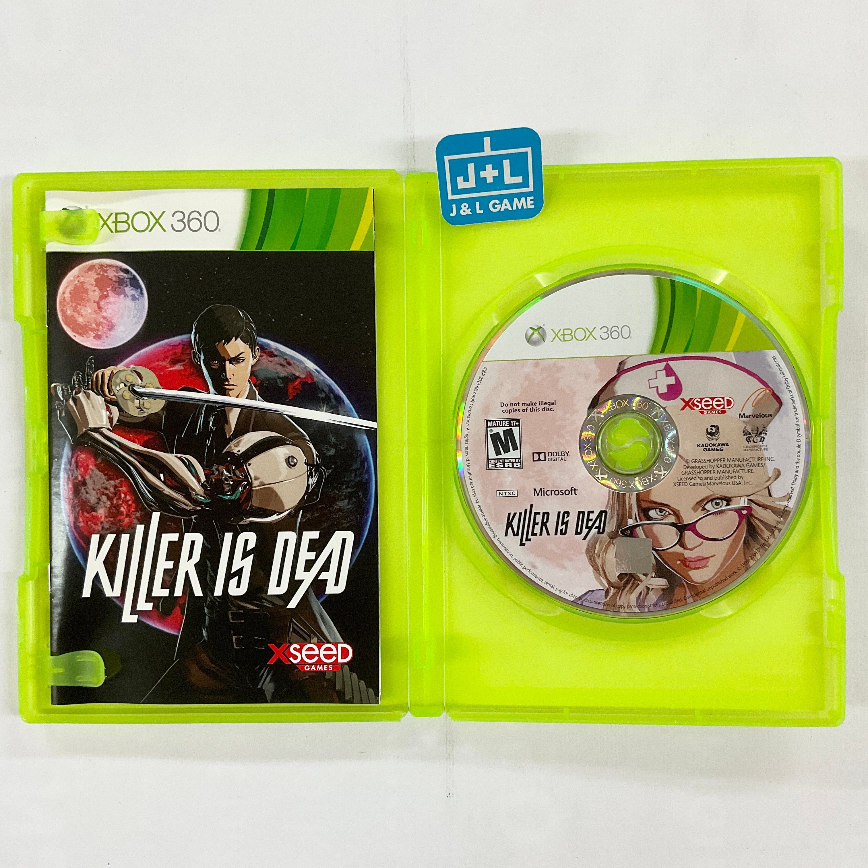 Killer Is Dead - Xbox 360 [Pre-Owned] Video Games XSEED Games   