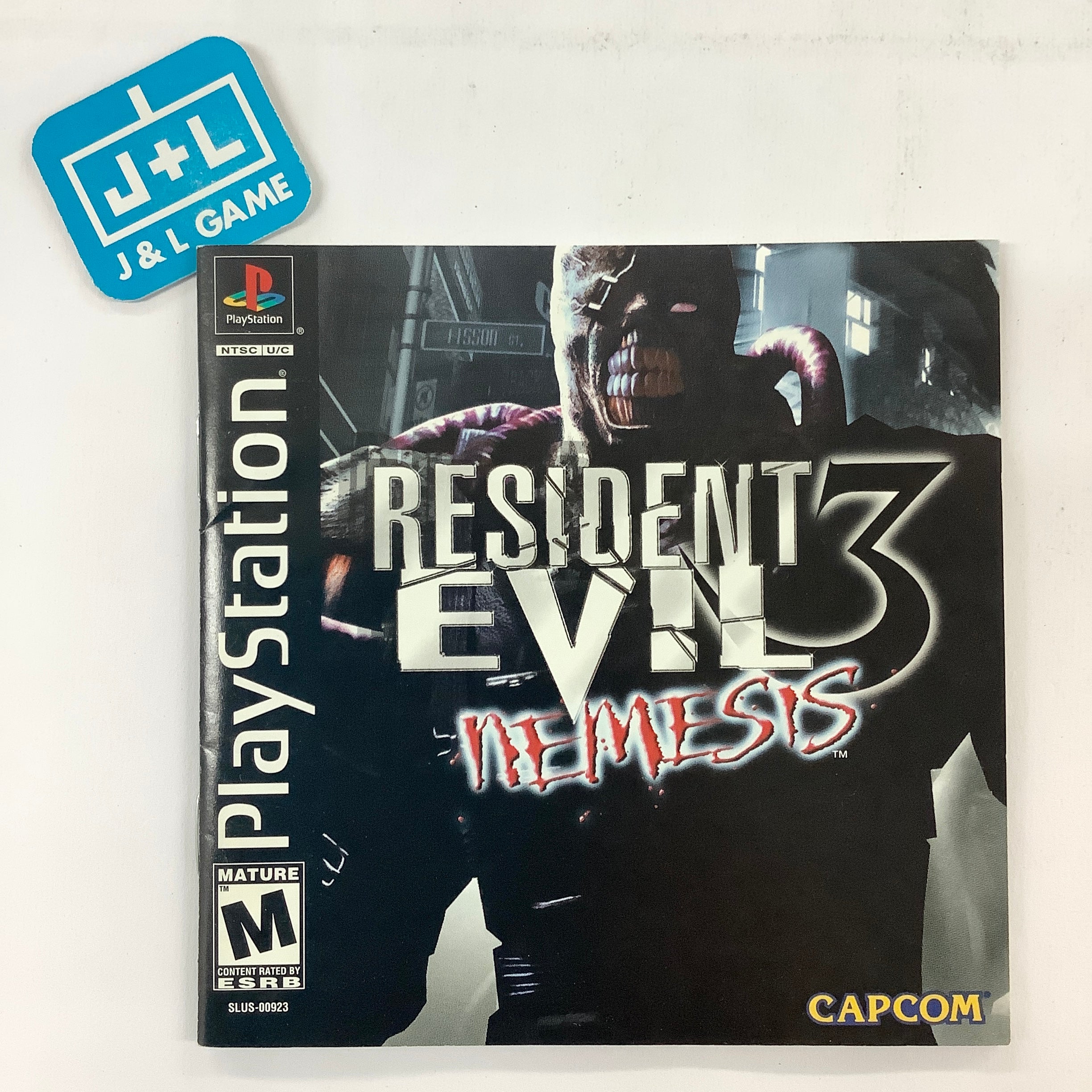Resident Evil 3: Nemesis - (PS1) PlayStation 1 [Pre-Owned] Video Games Capcom   