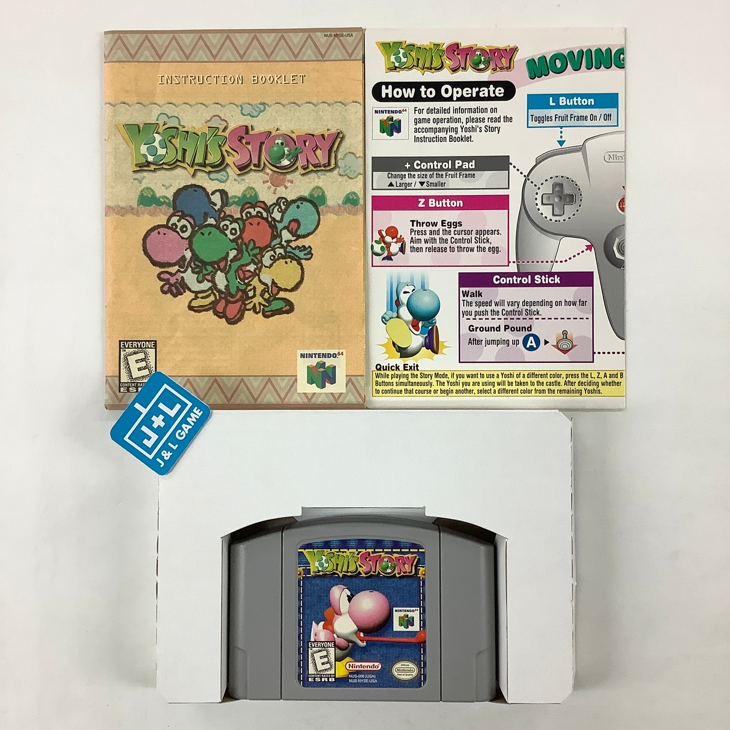 Yoshi's Story - (N64) Nintendo 64 [Pre-Owned] Video Games Nintendo   
