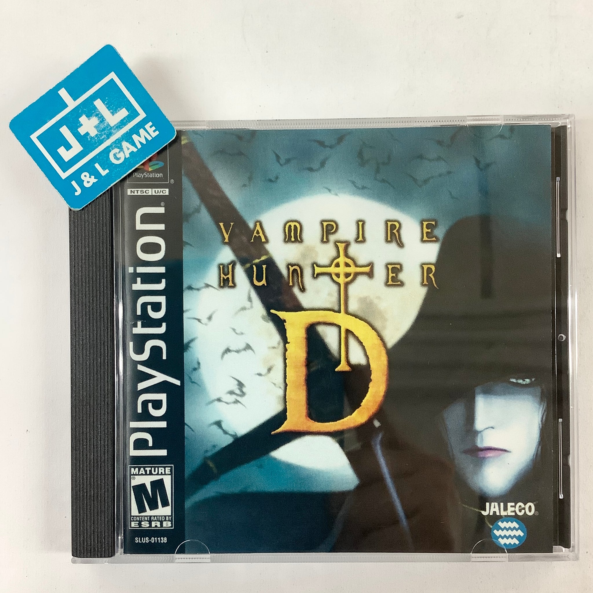 Vampire Hunter D - (PS1) PlayStation 1 [Pre-Owned] Video Games Jaleco Entertainment   
