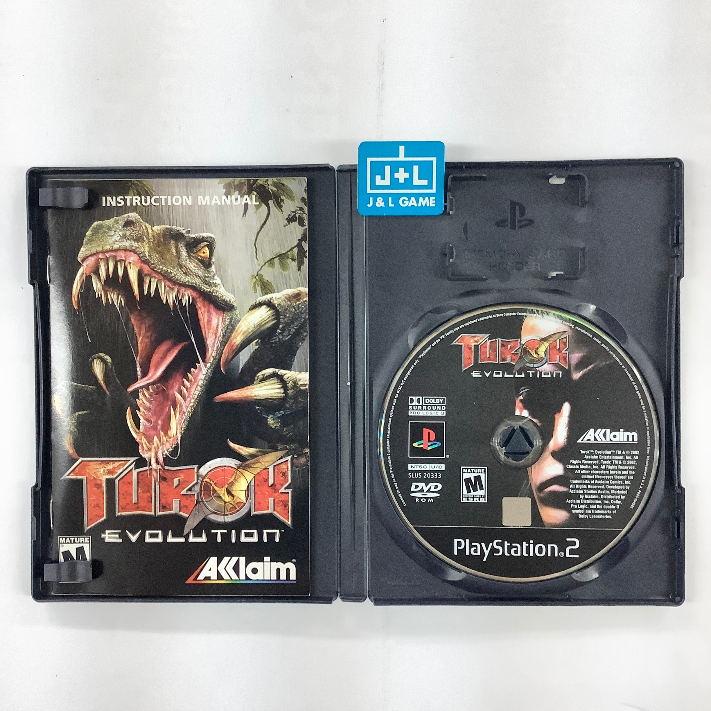 Turok: Evolution - (PS2) PlayStation 2 [Pre-Owned] Video Games Acclaim   