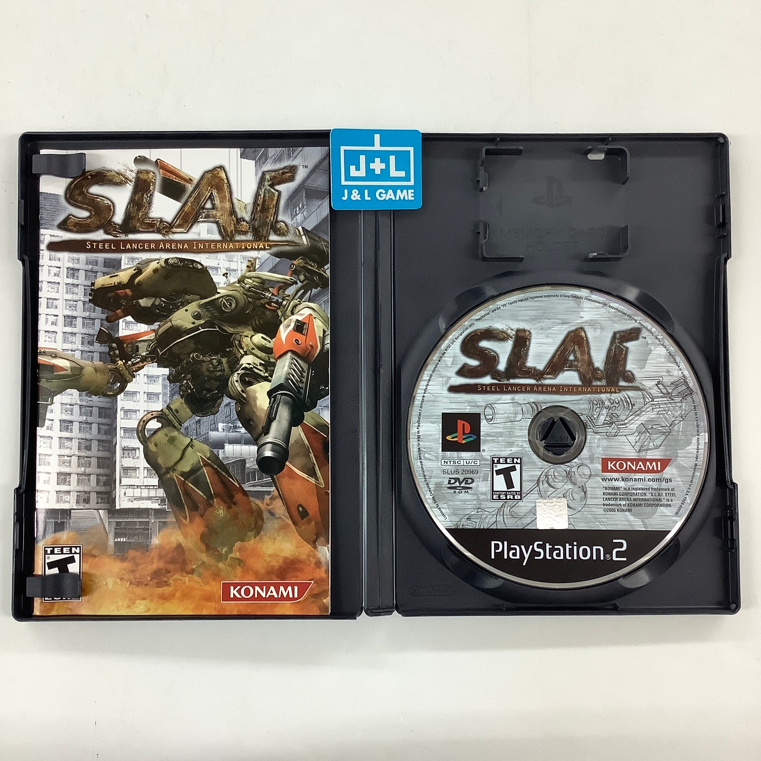 S.L.A.I.: Steel Lancer Arena International - (PS2) PlayStation 2 [Pre-Owned] Video Games Konami   