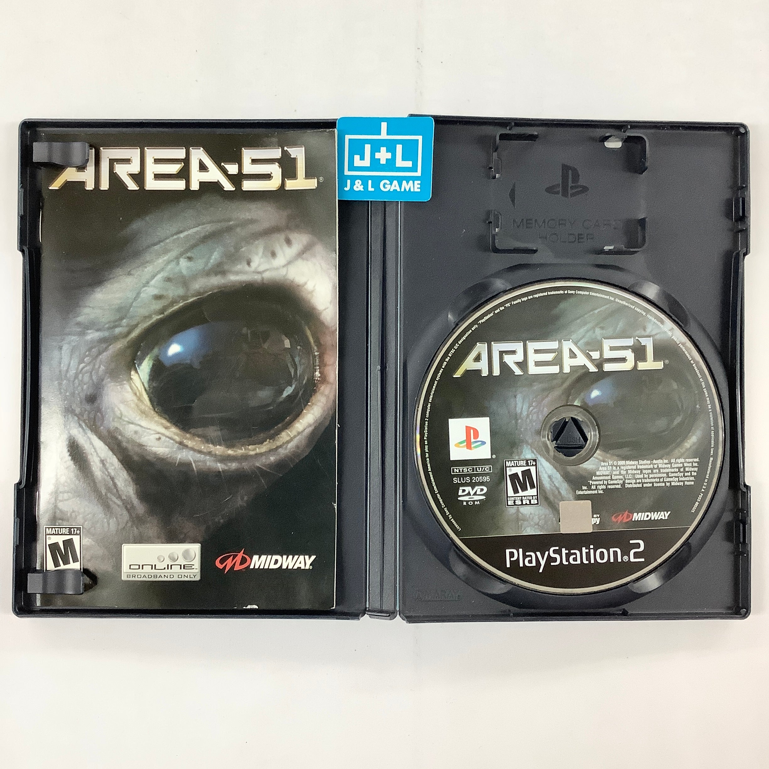 Area 51 - (PS2) PlayStation 2 [Pre-Owned] Video Games Midway   