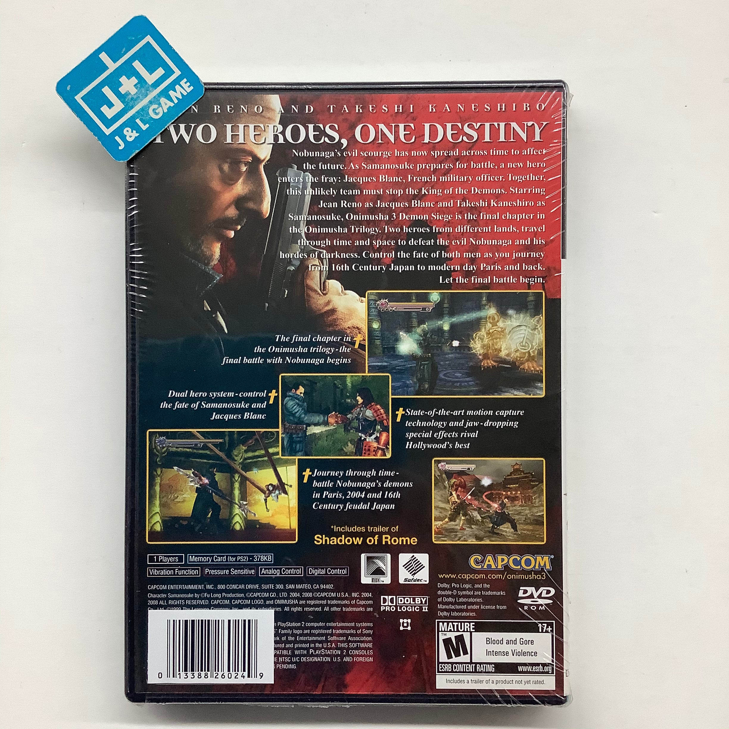 Onimusha 3 - Promo Press - Sony PlayStation PS2 - PAL GER (Deutsch Onimusha 3 - Promo Press - Sony PlayStation PS2 - PAL GER (Deutsch