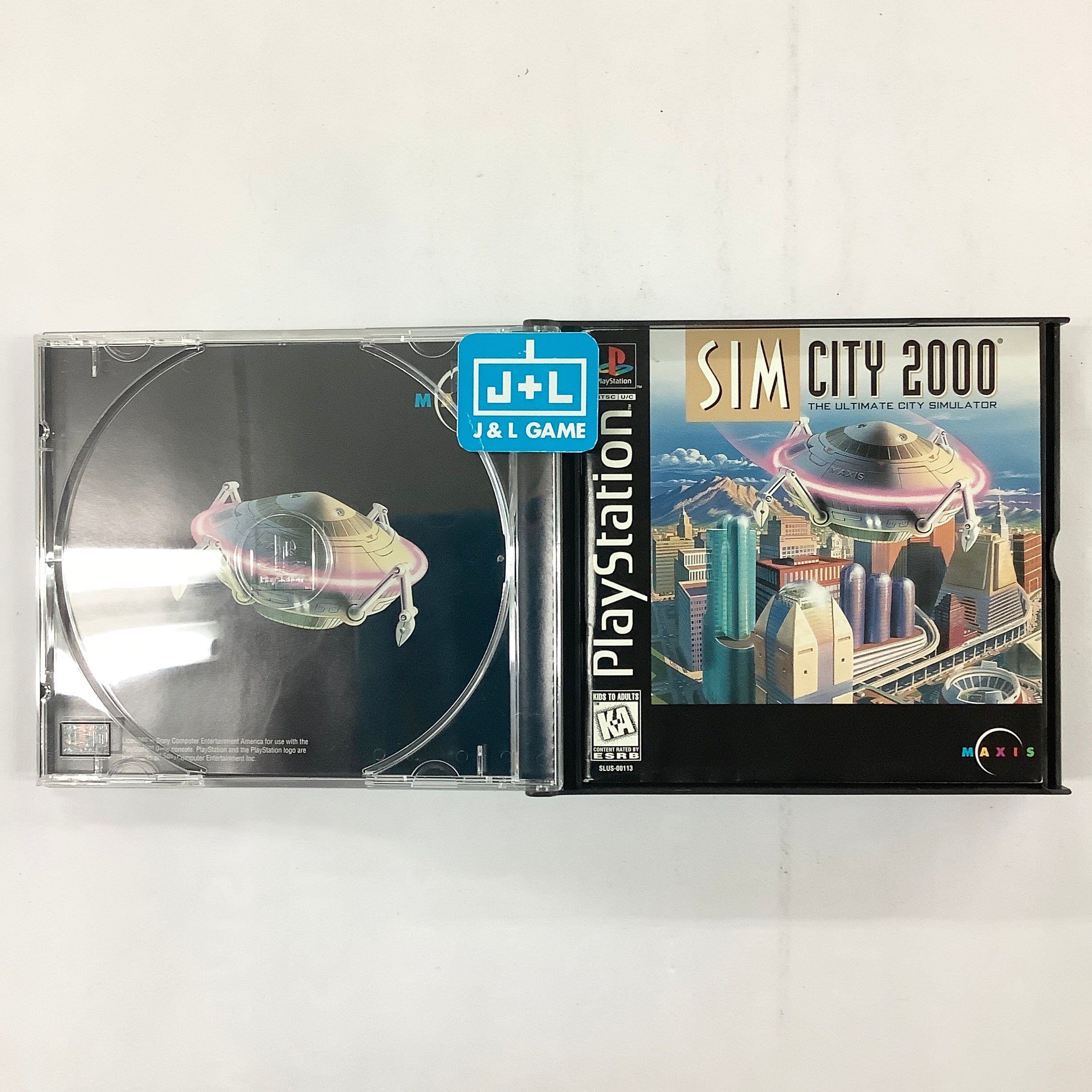 SimCity 2000 - (PS1) PlayStation 1 [Pre-Owned] Video Games Maxis   