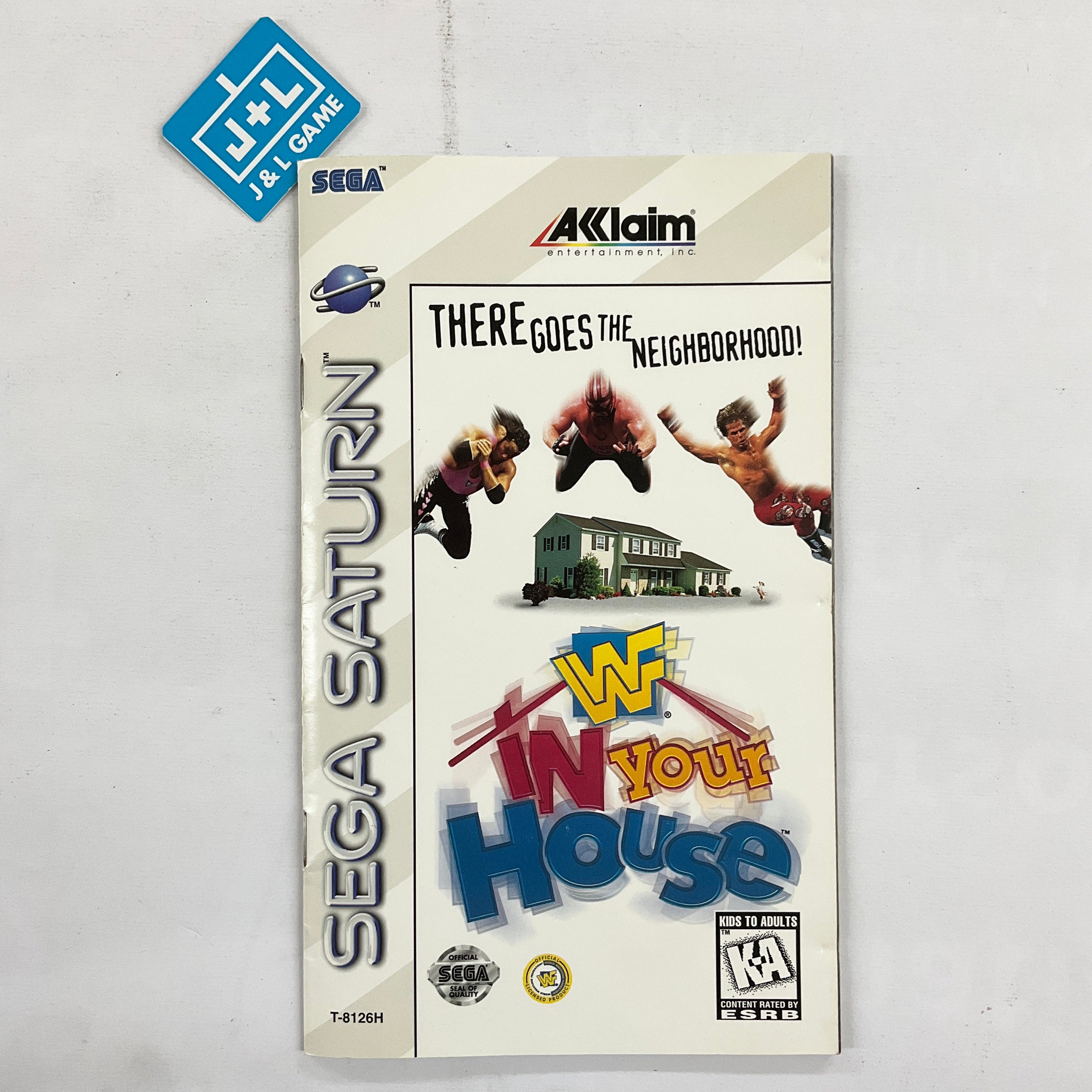 WWF In Your House - (SS) SEGA Saturn [Pre-Owned] Video Games Acclaim   