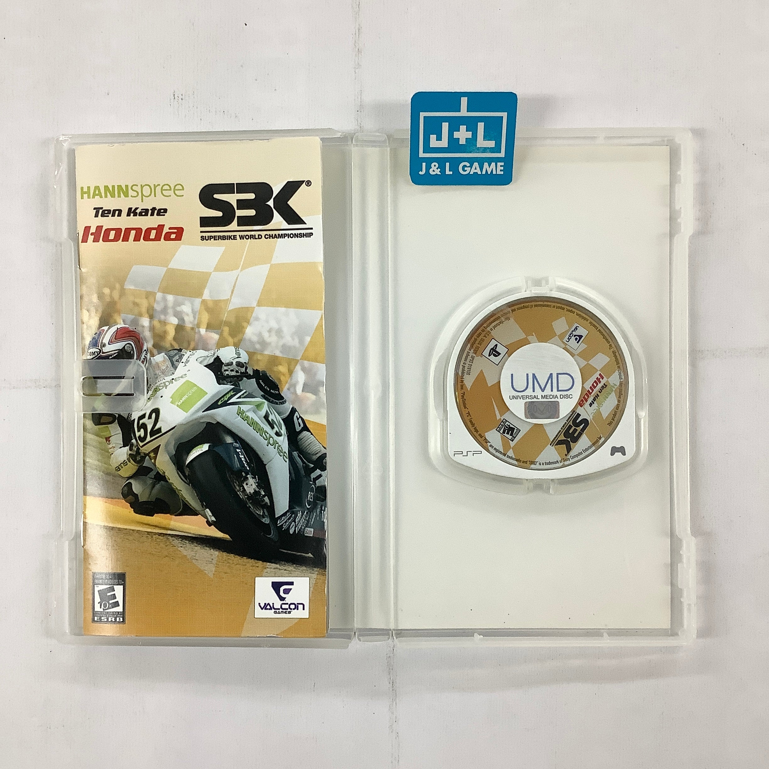 Hannspree Ten Kate Honda: SBK Superbike World Championship - Sony PSP [Pre-Owned] Video Games Valcon Games   