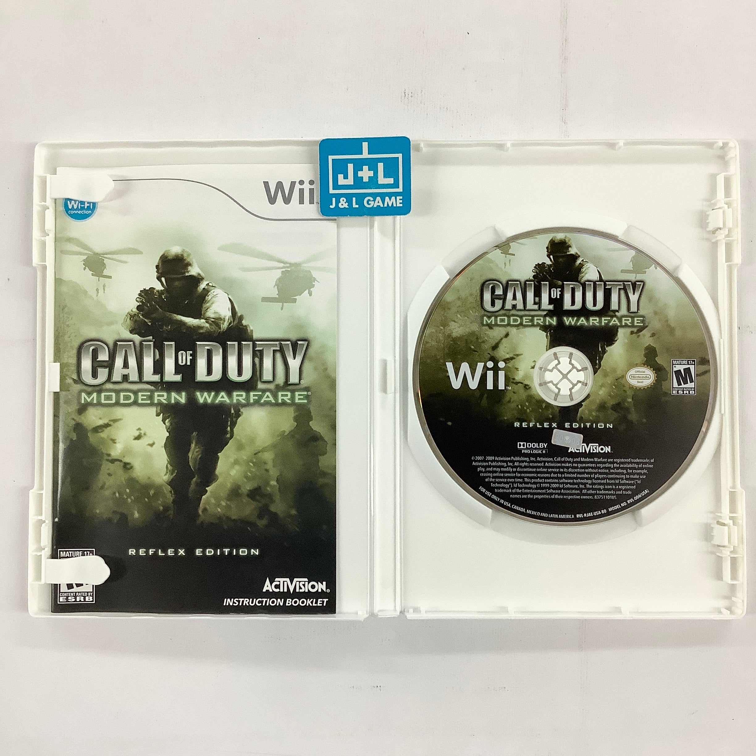 Call of Duty: Modern Warfare Reflex Edition - Nintendo Wii [Pre-Owned] Video Games Activision   