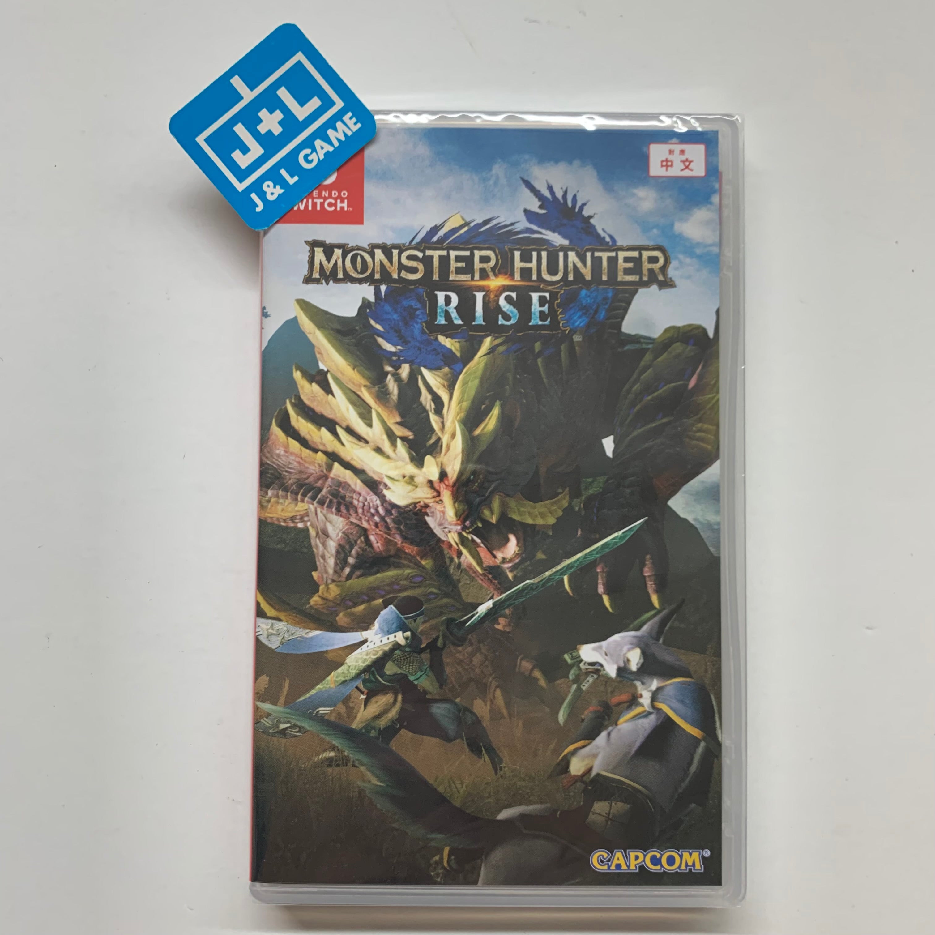 Monster Hunter Rise ( Chinese Sub ) - (NSW) Nintendo Switch ( Asia Import ) Video Games Capcom   