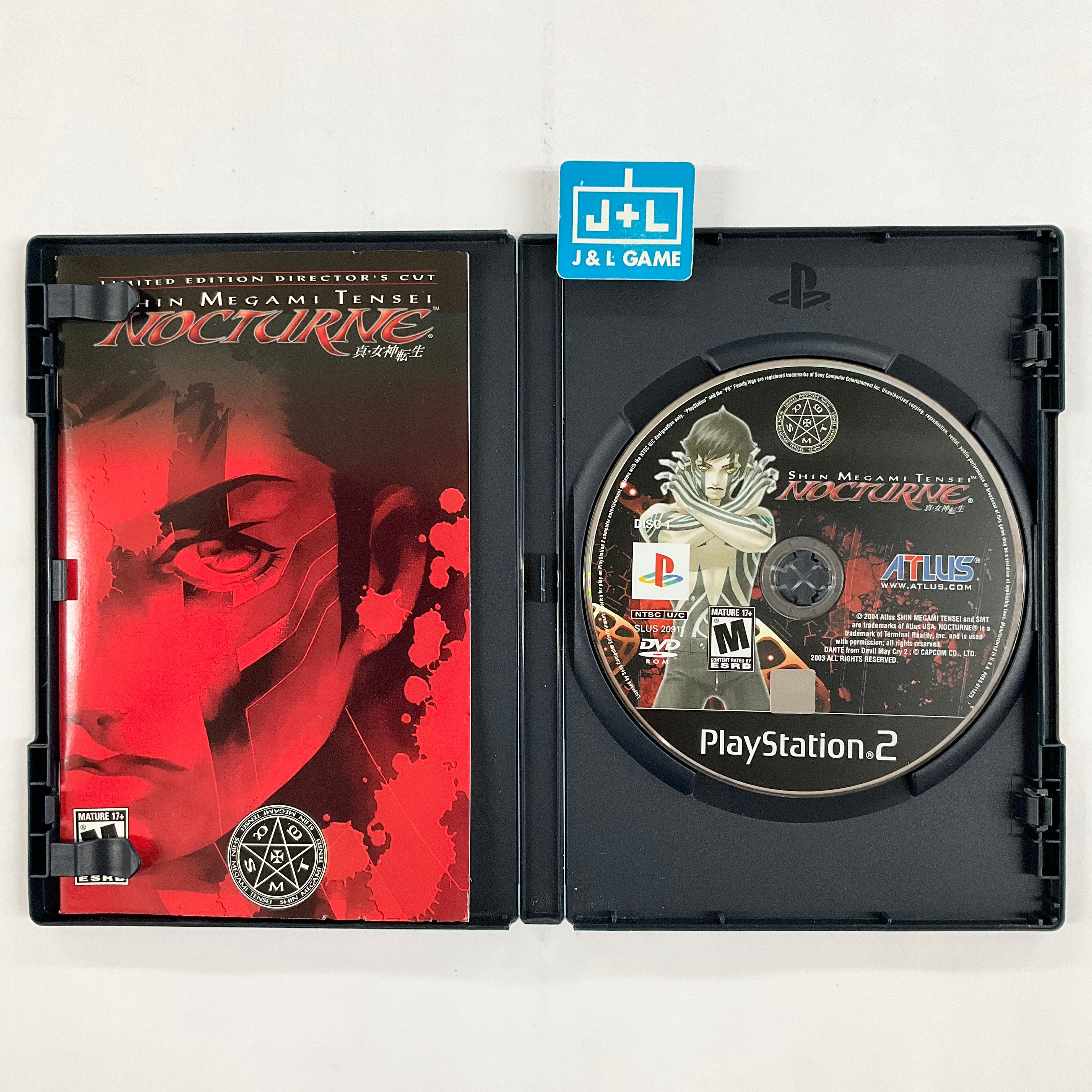 Shin Megami Tensei: Nocturne - (PS2) PlayStation 2 [Pre-Owned] Video Games Atlus   