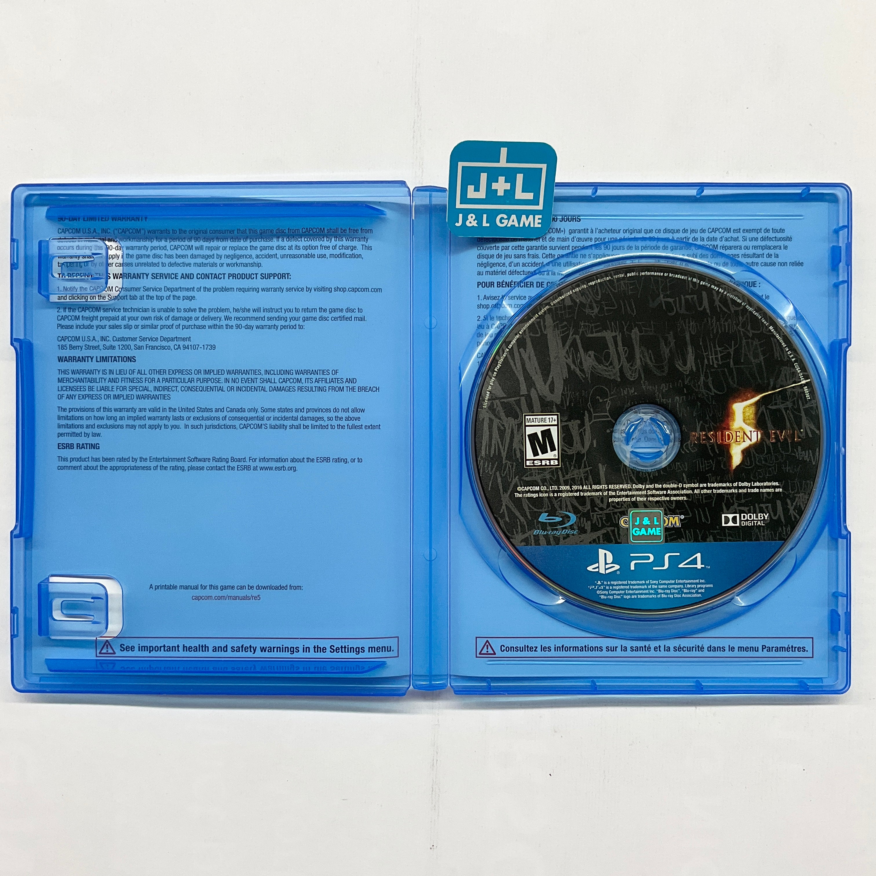 Resident Evil 5 - (PS4) PlayStation 4 [Pre-Owned] Video Games Capcom   