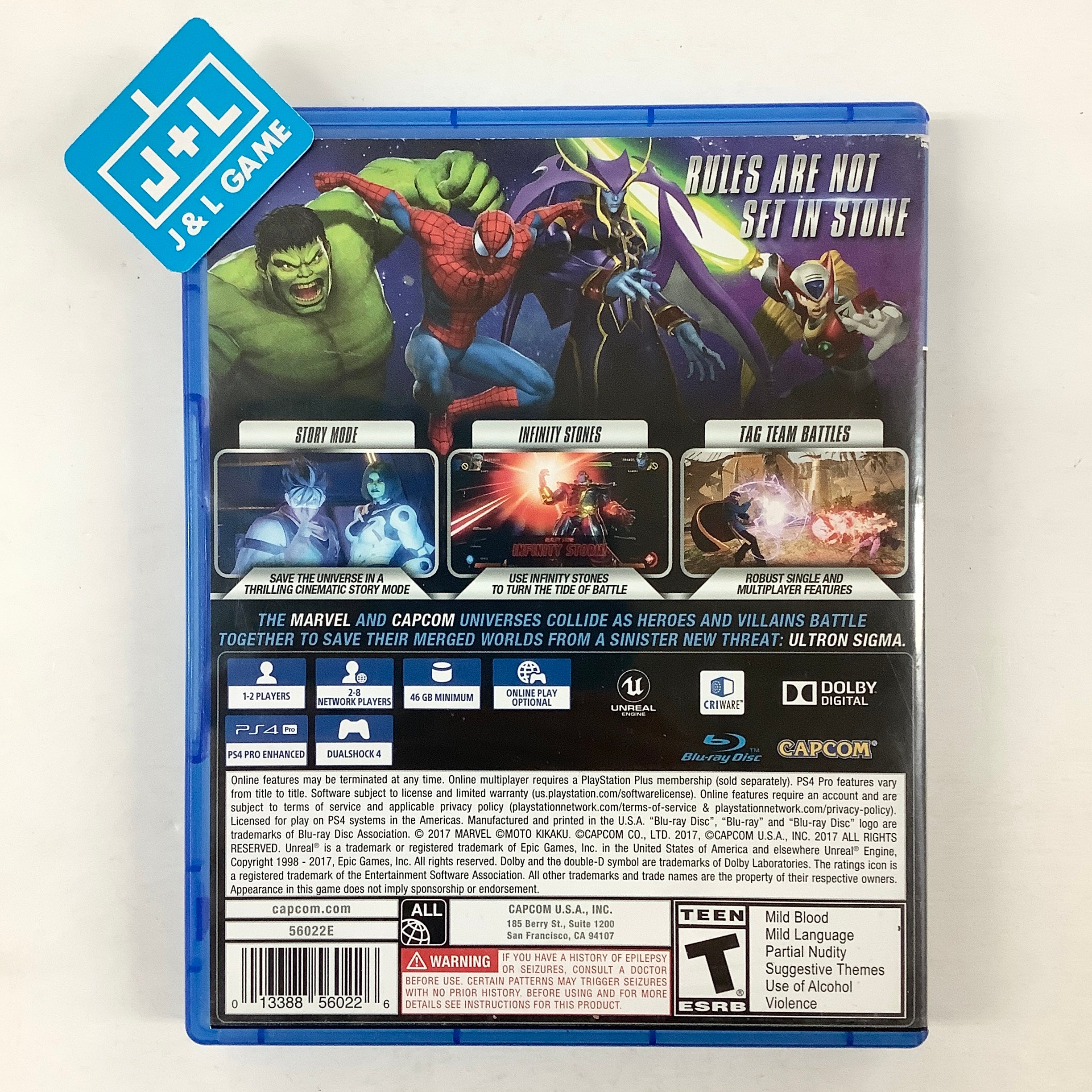 Marvel vs. Capcom: Infinite - (PS4) PlayStation 4 [Pre-Owned] Video Games Capcom   
