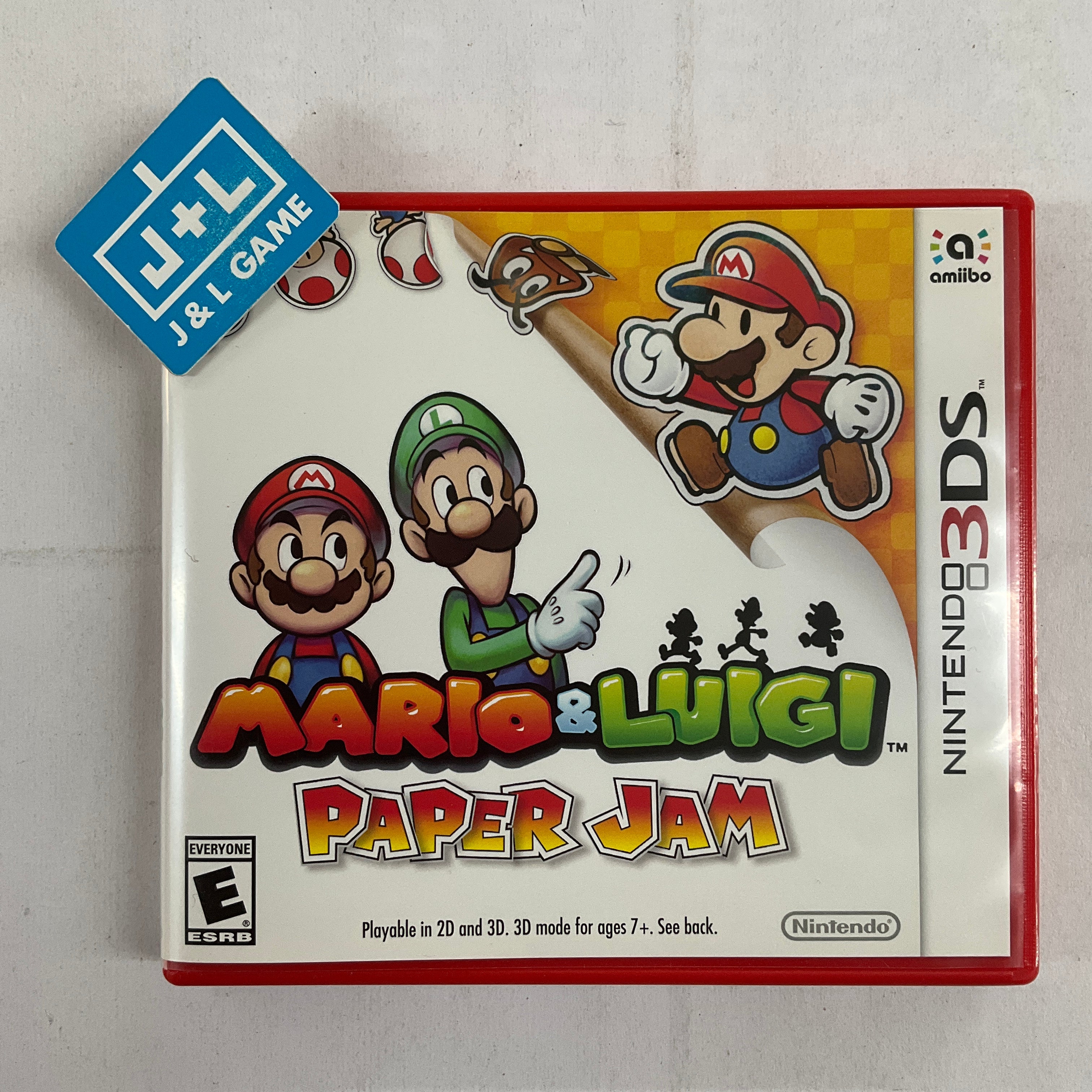 Mario & Luigi: Paper Jam - Nintendo 3DS [Pre-Owned] Video Games Nintendo   