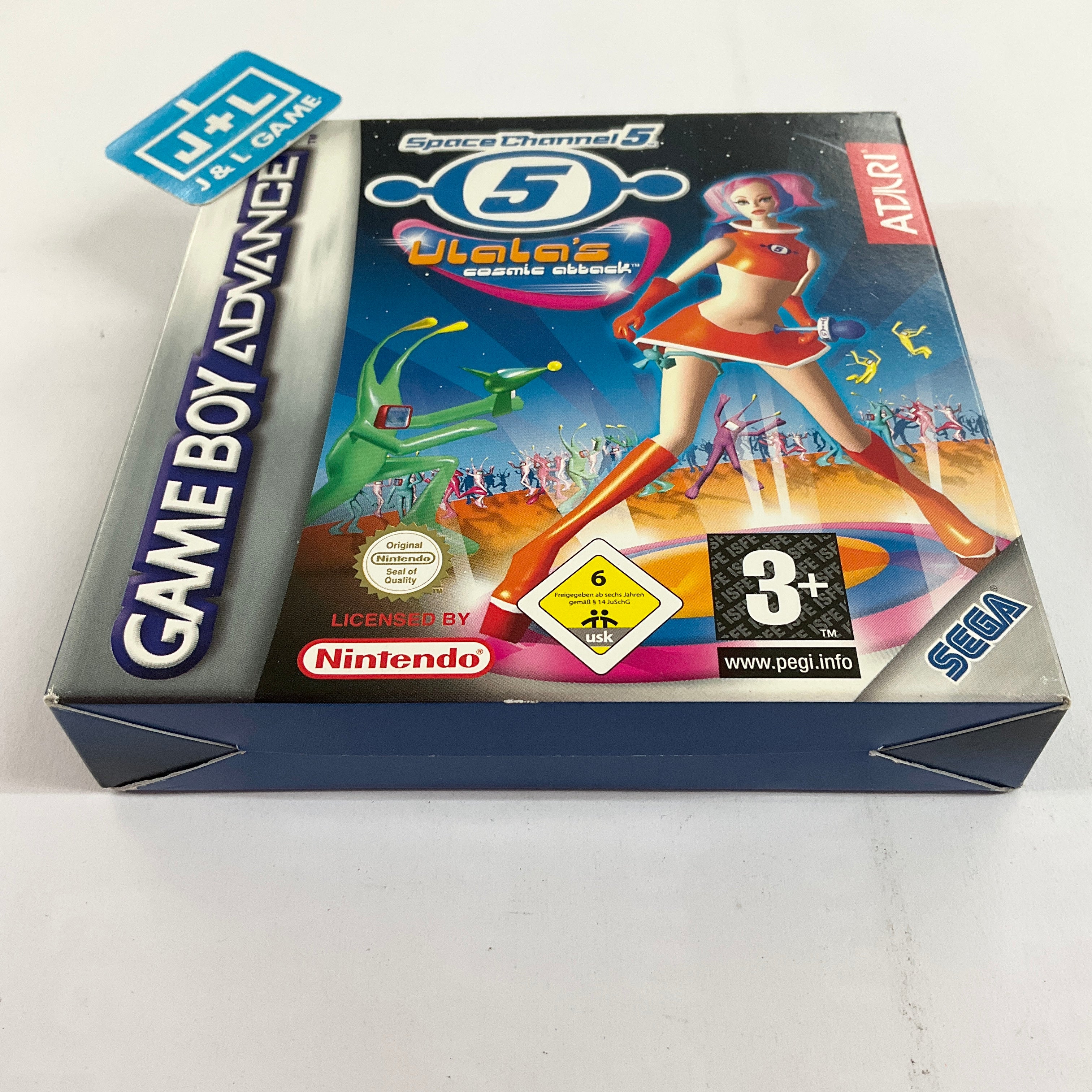 Space Channel 5: Ulala's Cosmic Attack - (GBA) Game Boy Advance [Pre-Owned] (European Import) Video Games Sega   