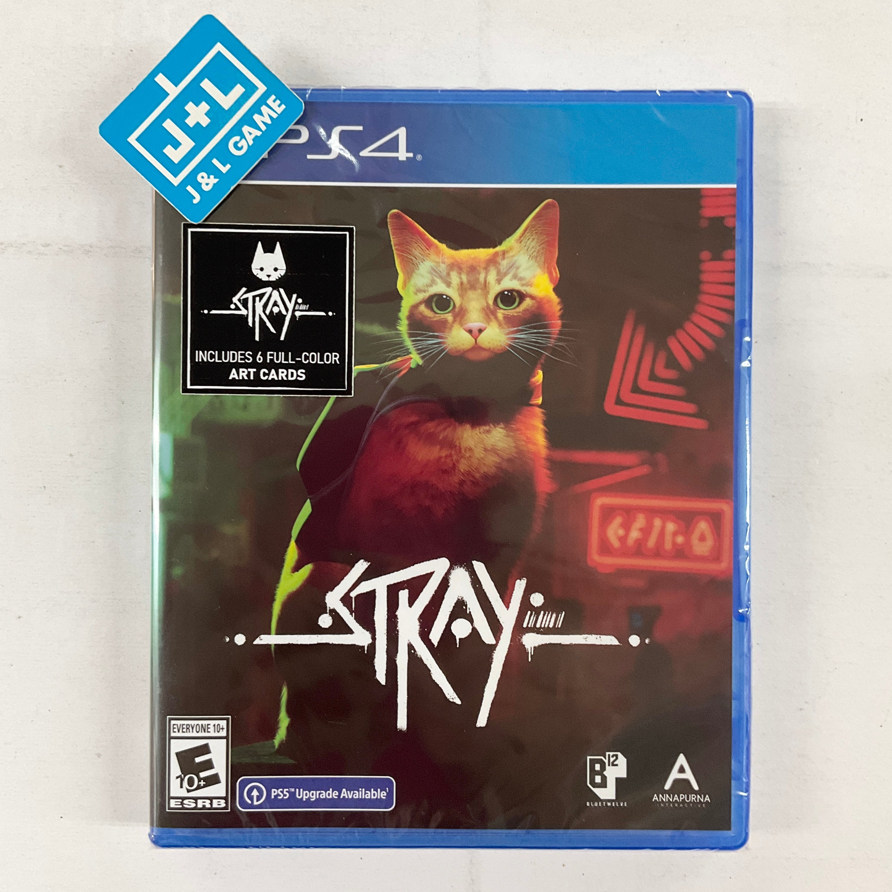 Stray - (PS4) PlayStation 4 Video Games iam8bit   