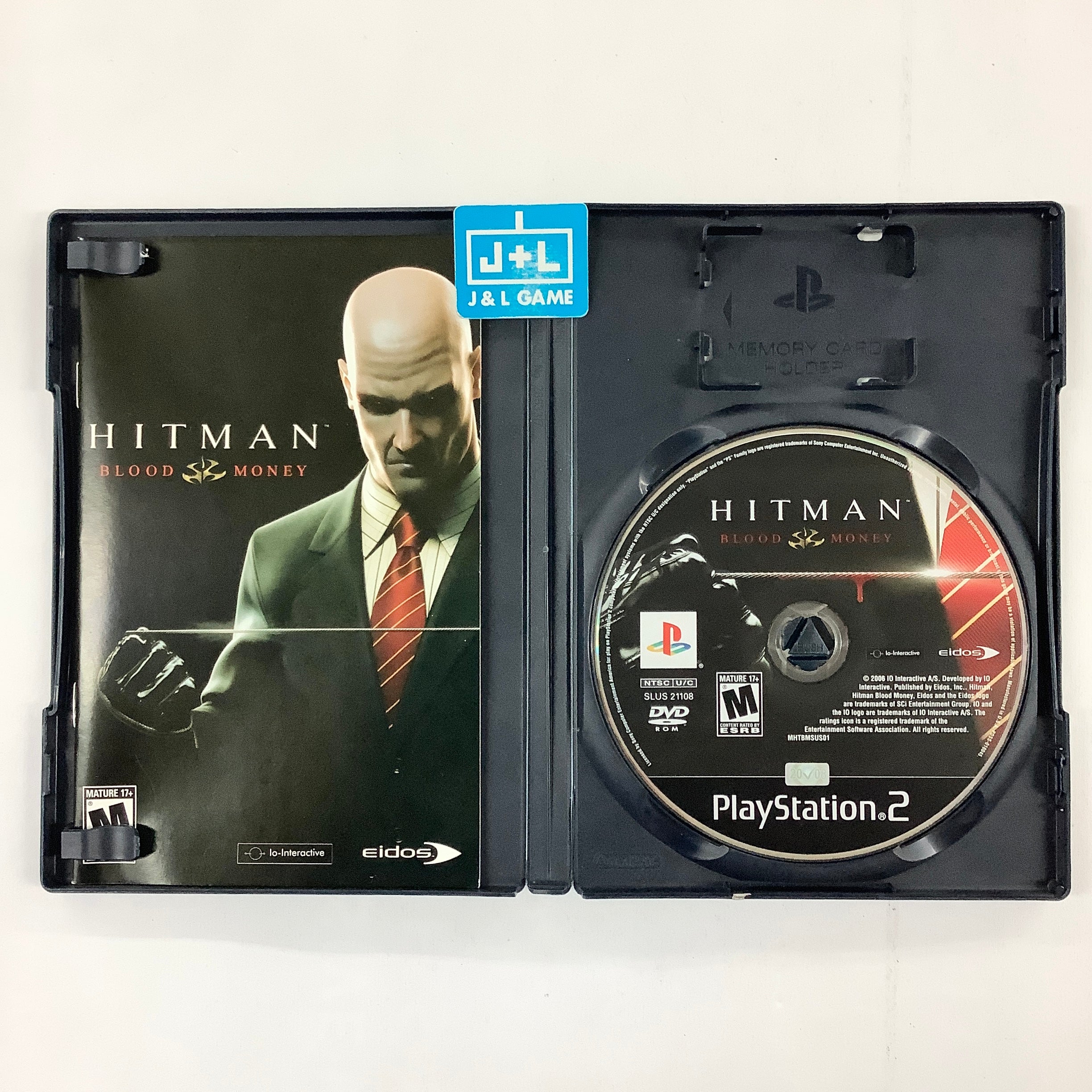 Hitman: Blood Money - (PS2) PlayStation 2 [Pre-Owned] Video Games Eidos Interactive   