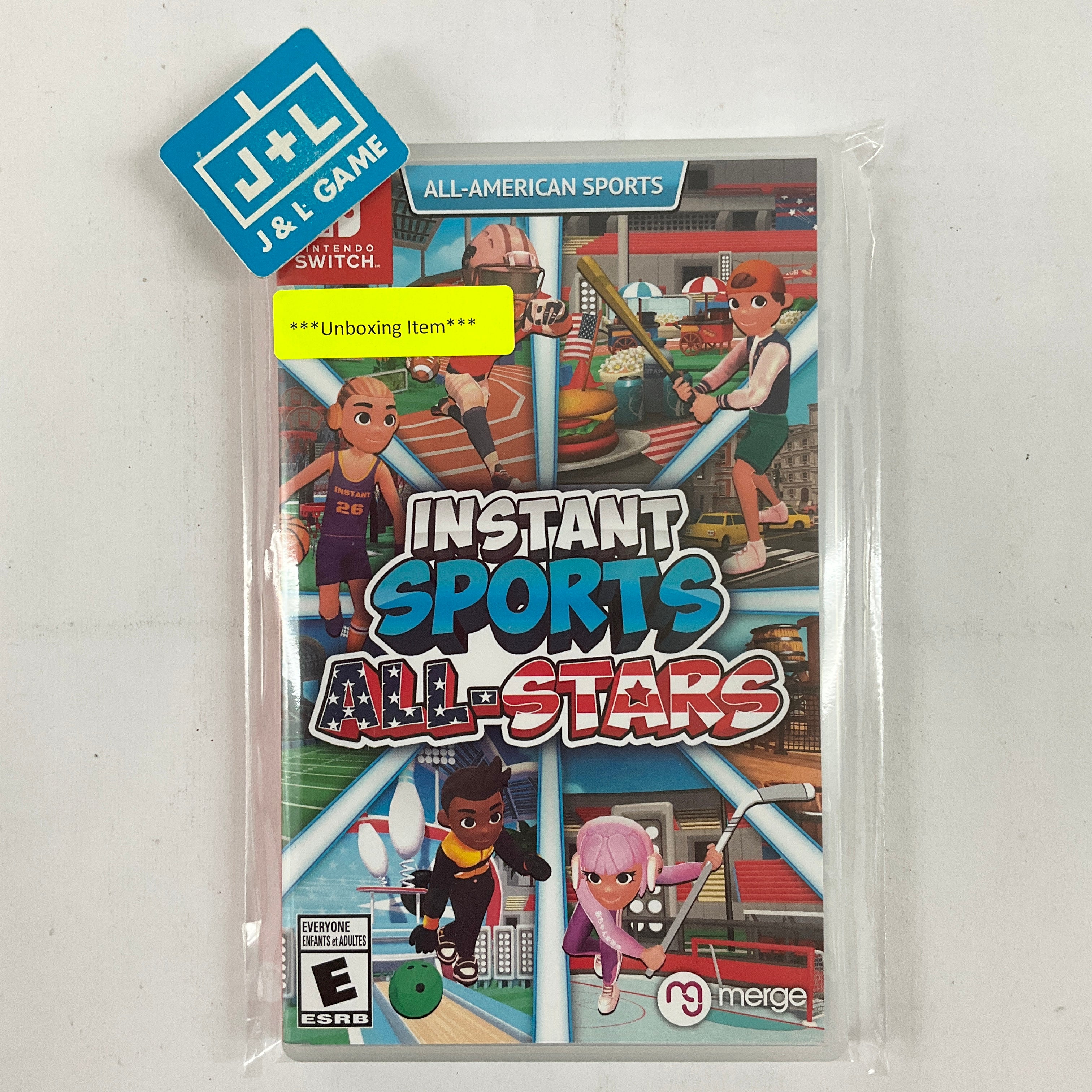 Instant Sports All-Stars - (NSW) Nintendo Switch [UNBOXING] Video Games Merge Games   