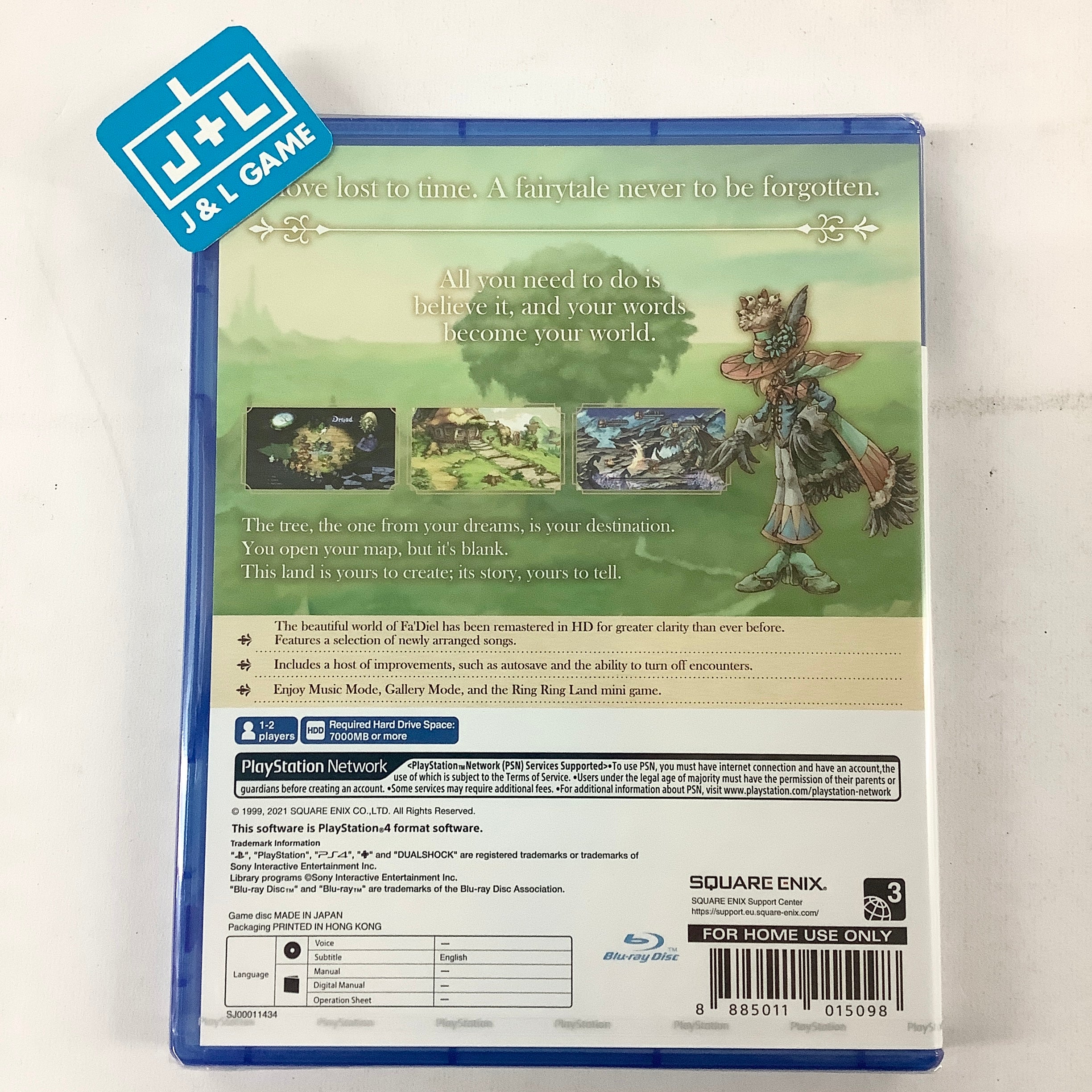 Legend of Mana - (PS4) PlayStation 4 (Japanese Import) Video Games Square Enix   