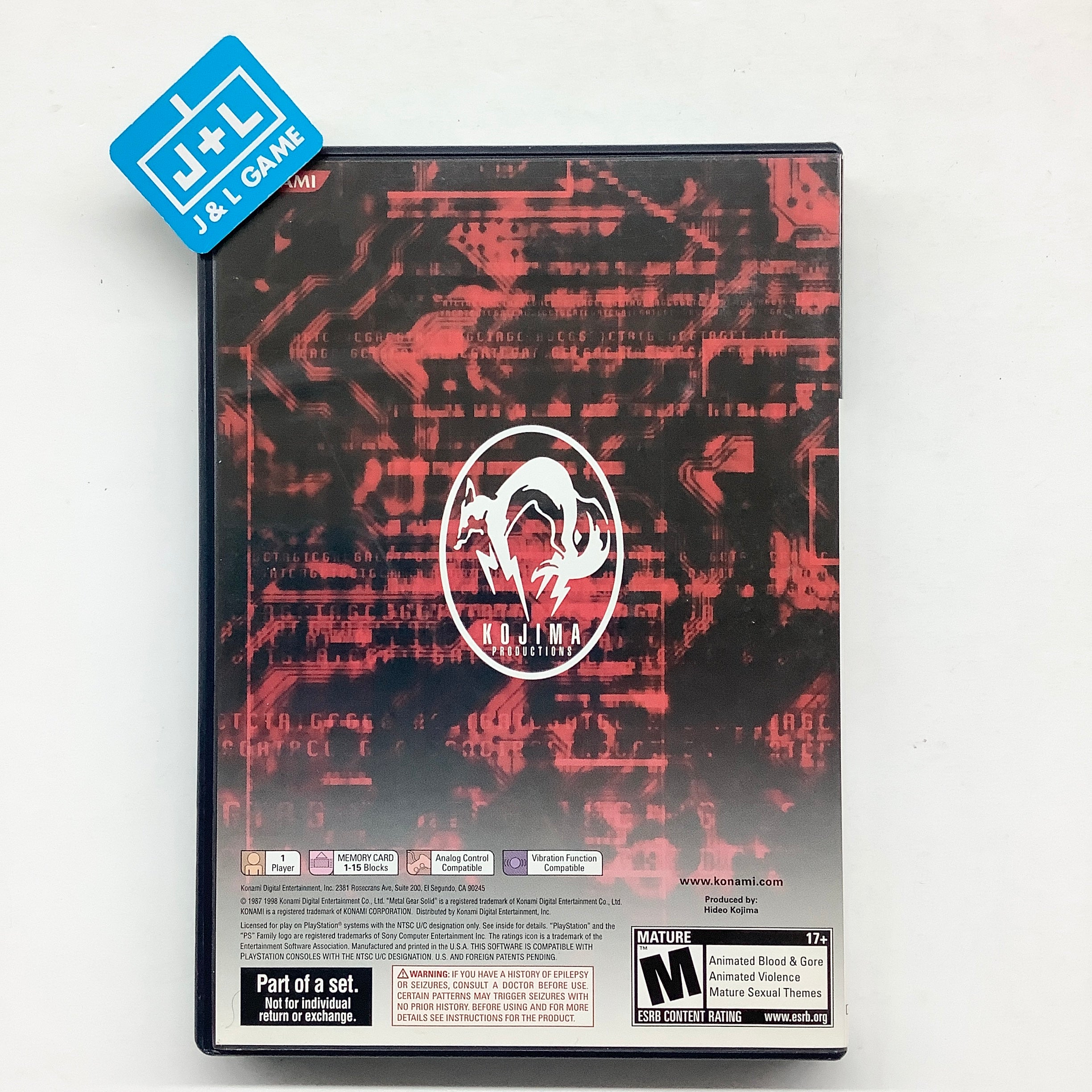 Nintendo Switch L GEAR SOLID COLLECTION ps2 Amazon.com: Metal Gear Solid: The Essential Collection (Renewed