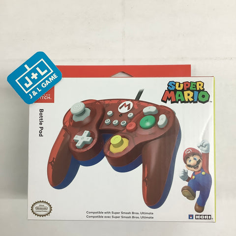 HORI Nintendo Switch Battle Pad (Mairo) - (NSW) Nintendo Switch Accessories HORI   