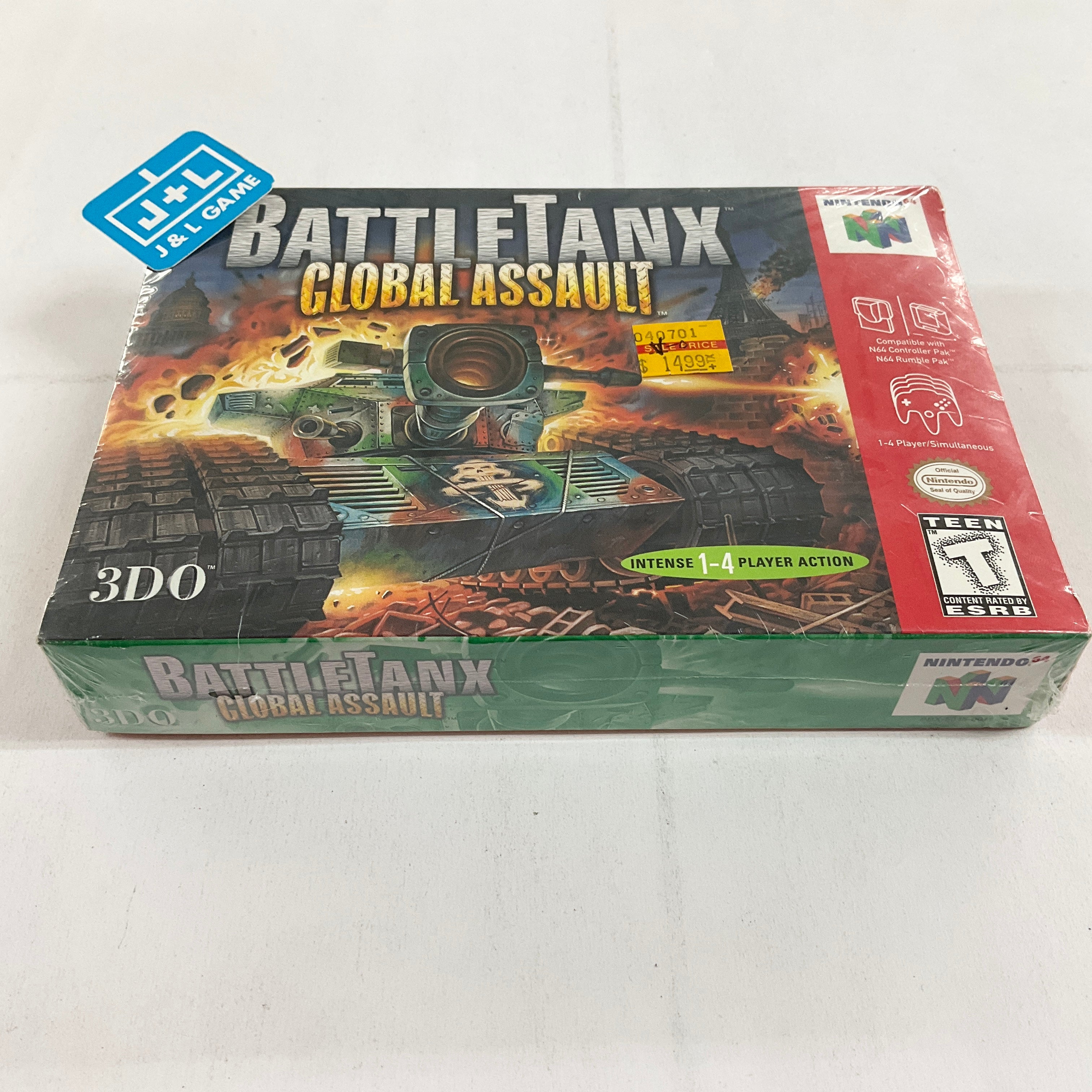 BattleTanx: Global Assault - (N64) Nintendo 64 Video Games 3DO   