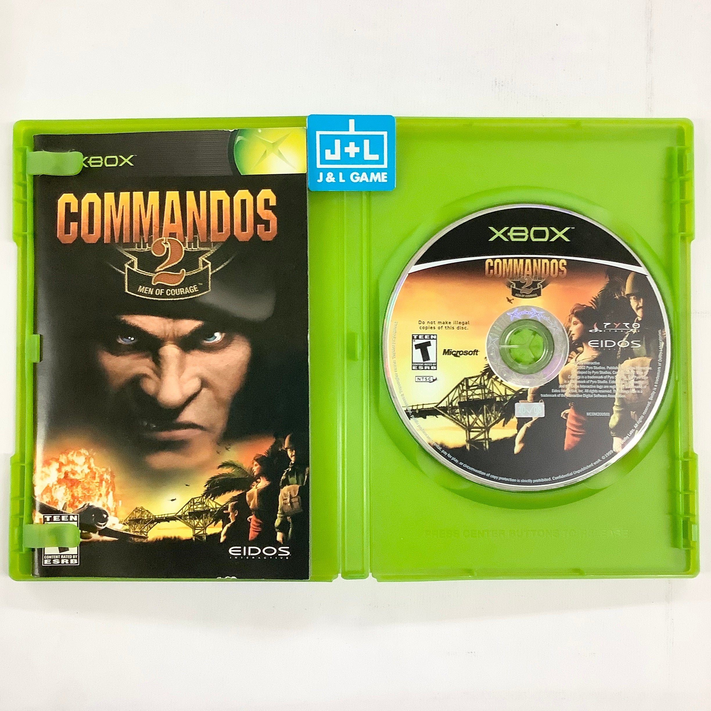 Commandos 2: Men of Courage - (XB) Xbox [Pre-Owned] Video Games Eidos Interactive   