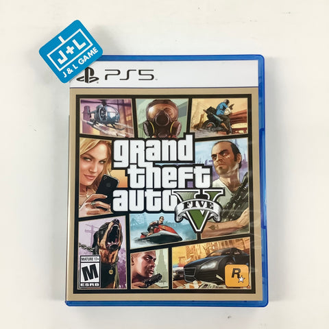 Grand Theft Auto V - (PS5) PlayStation 5 [UNBOXING] Video Games Rockstar Games   