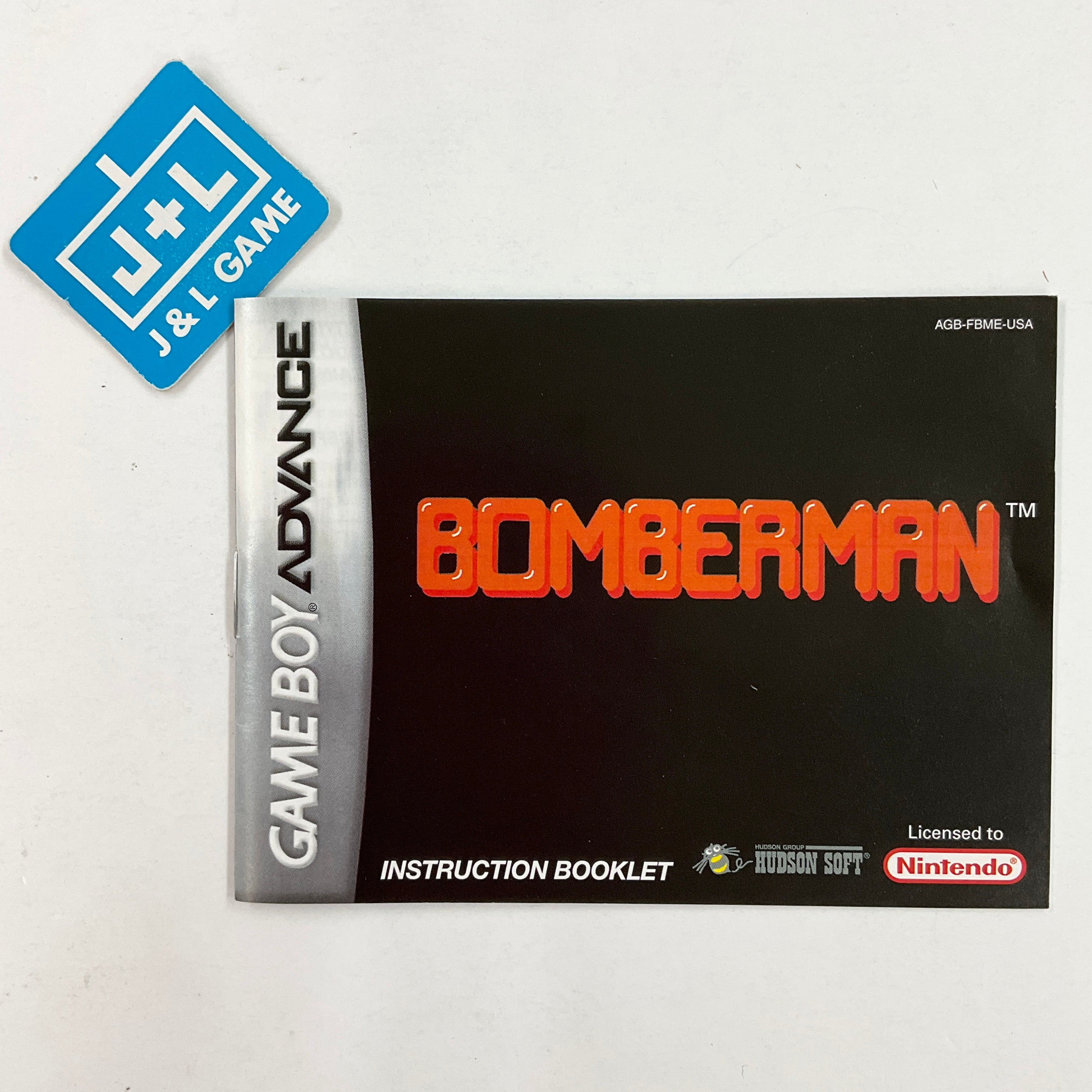 Jeu Game Boy Advance Bomberman tournament et bomberman Max 2 red Jeu Game Boy Advance Bomberman tournament et bomberman Max 2 red