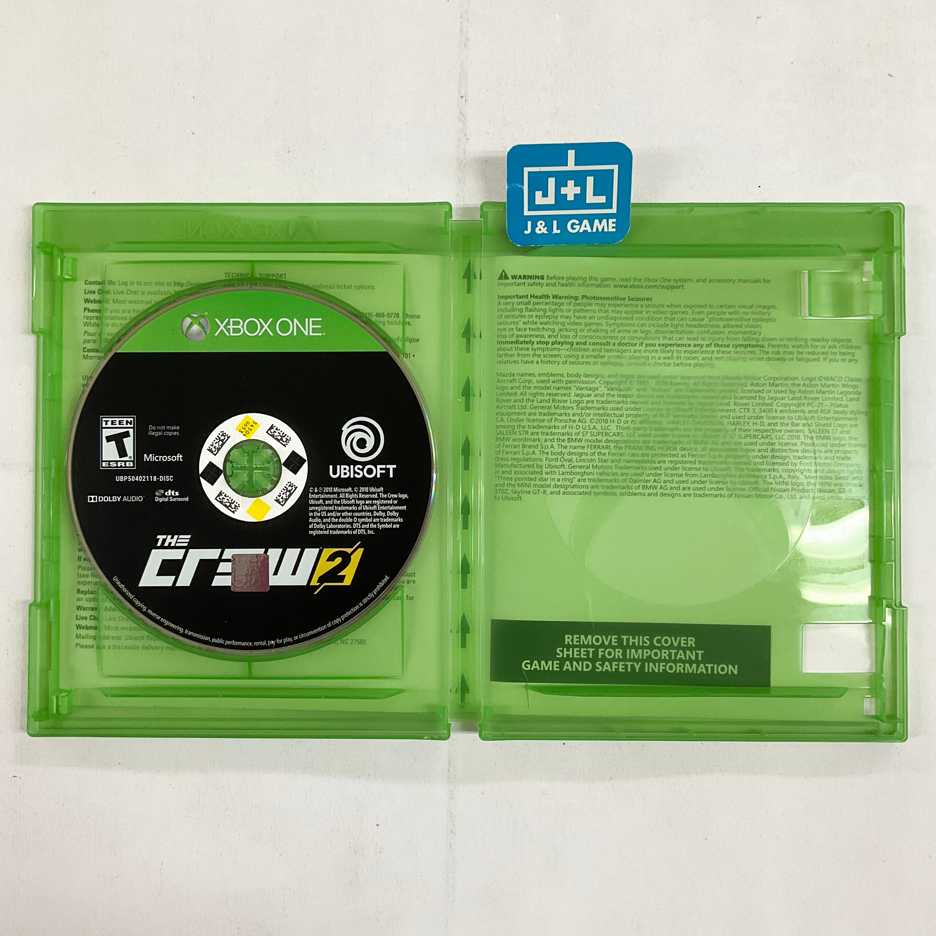 The Crew 2 - (XB1) Xbox One [Pre-Owned] Video Games Ubisoft   
