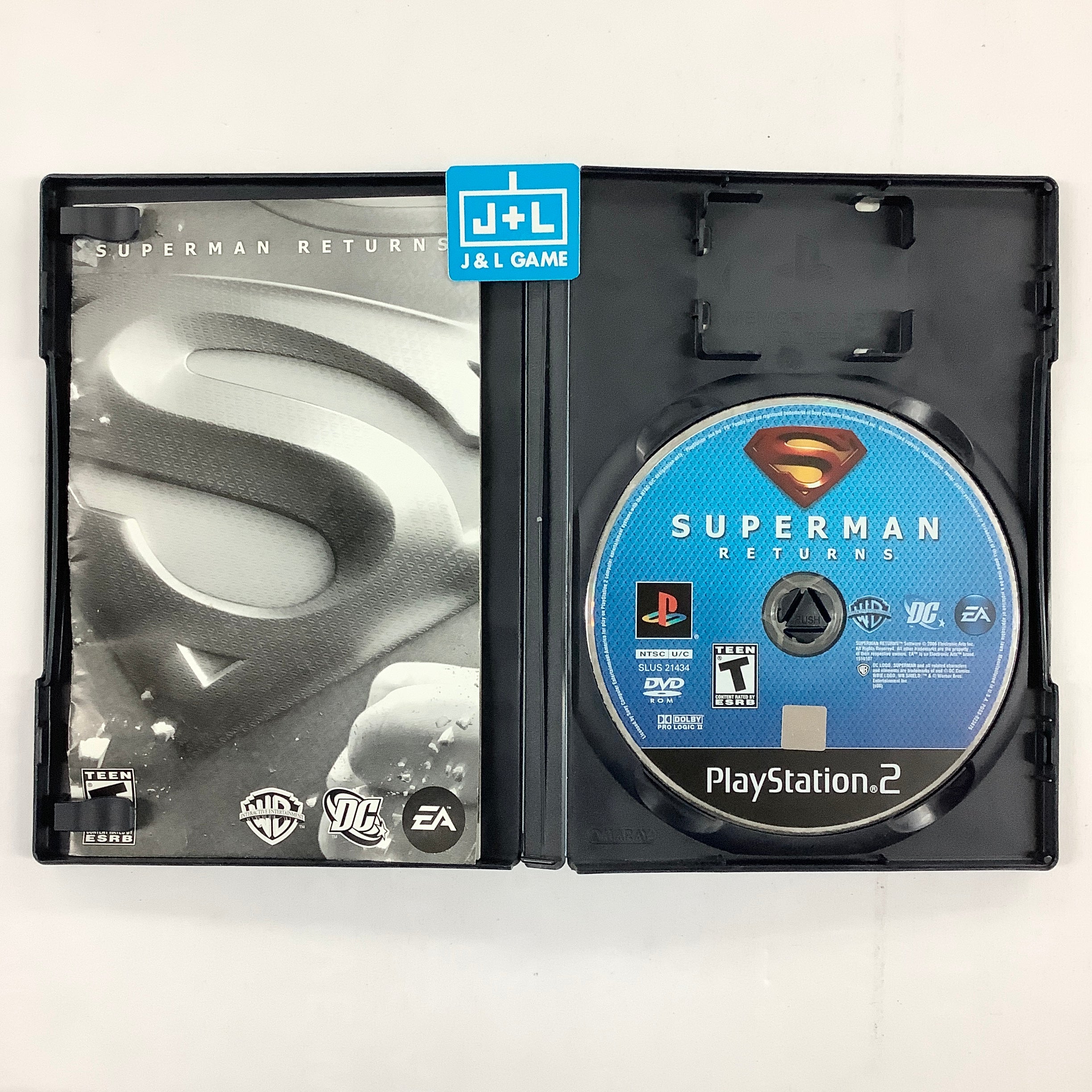 Superman Returns - (PS2) PlayStation 2 [Pre-Owned] Video Games EA Games   