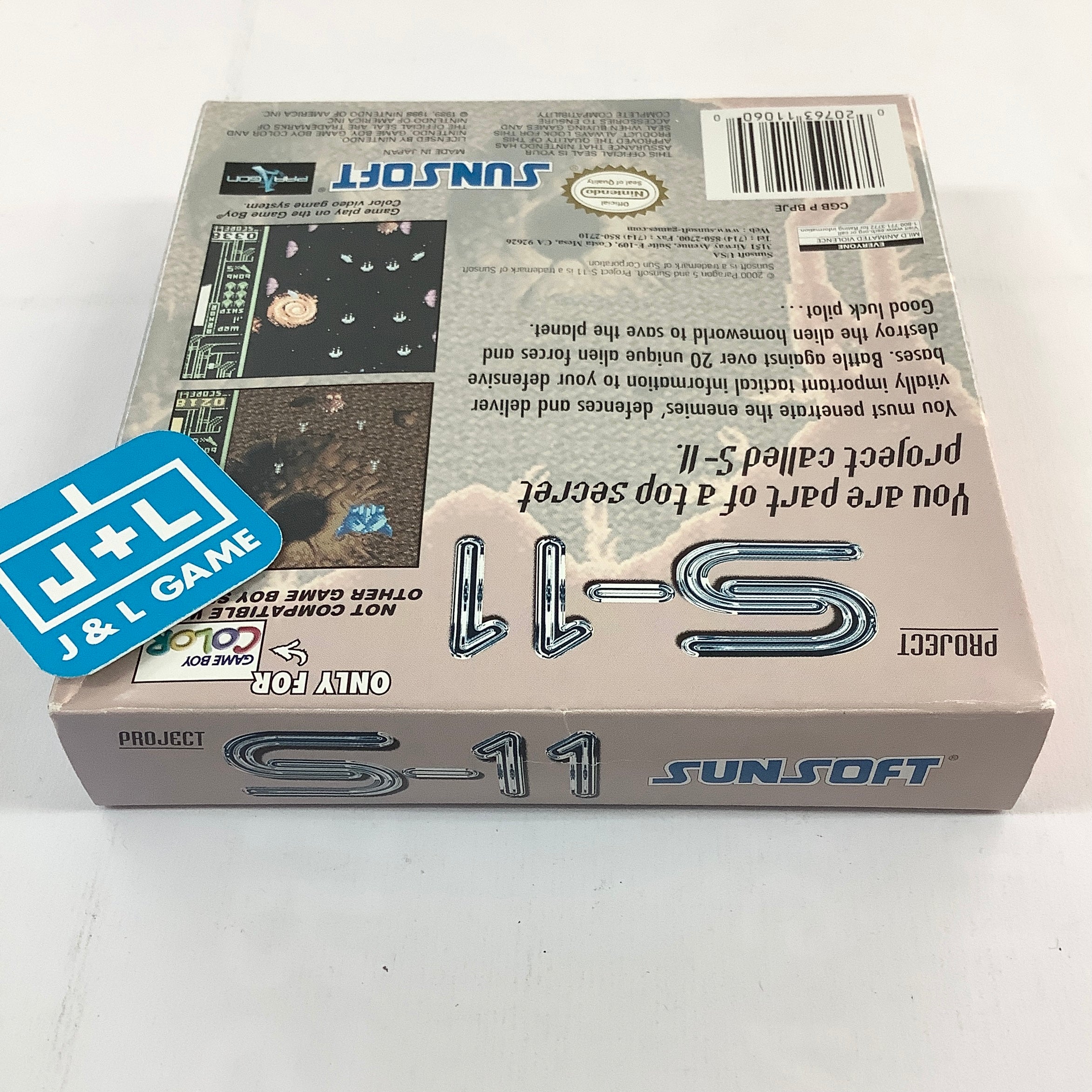 Project S-11 - (GBC) Game Boy Color [Pre-Owned] Video Games SunSoft   