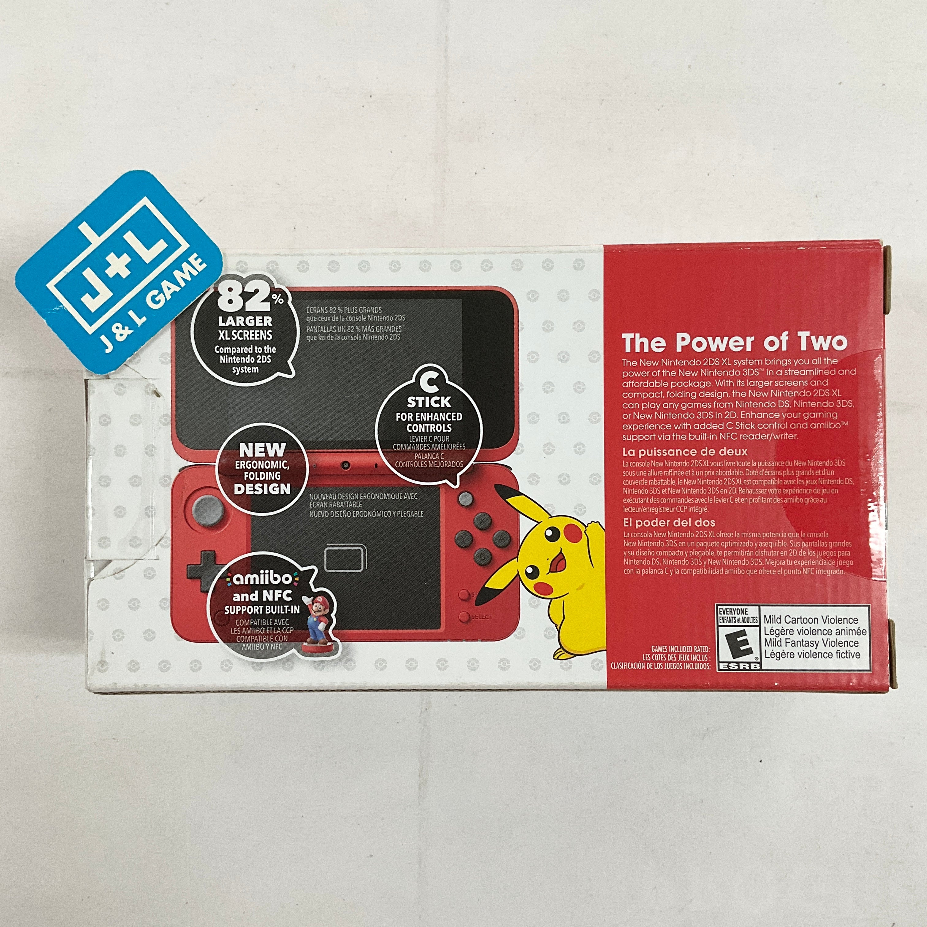 New Nintendo 2DS XL Console (Poke Ball Edition) - Nintendo 3DS Consoles Nintendo   