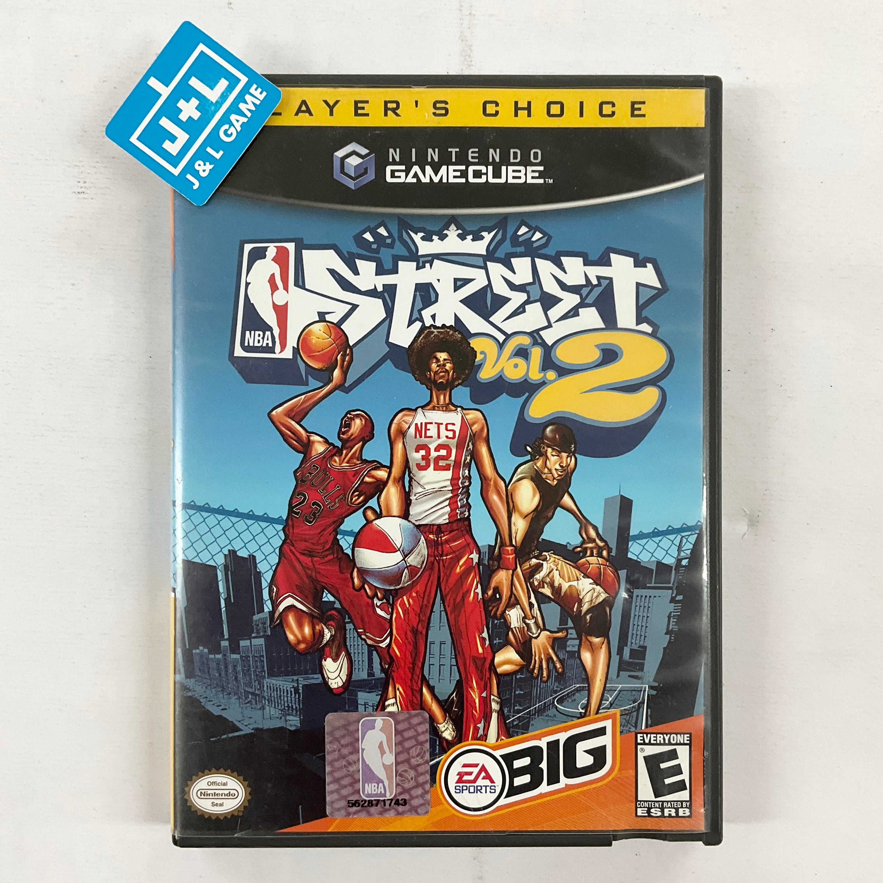 NBA Street Vol. 2 (Player's Choice) - (GC) GameCube [Pre-Owned] Video Games EA Sports Big   