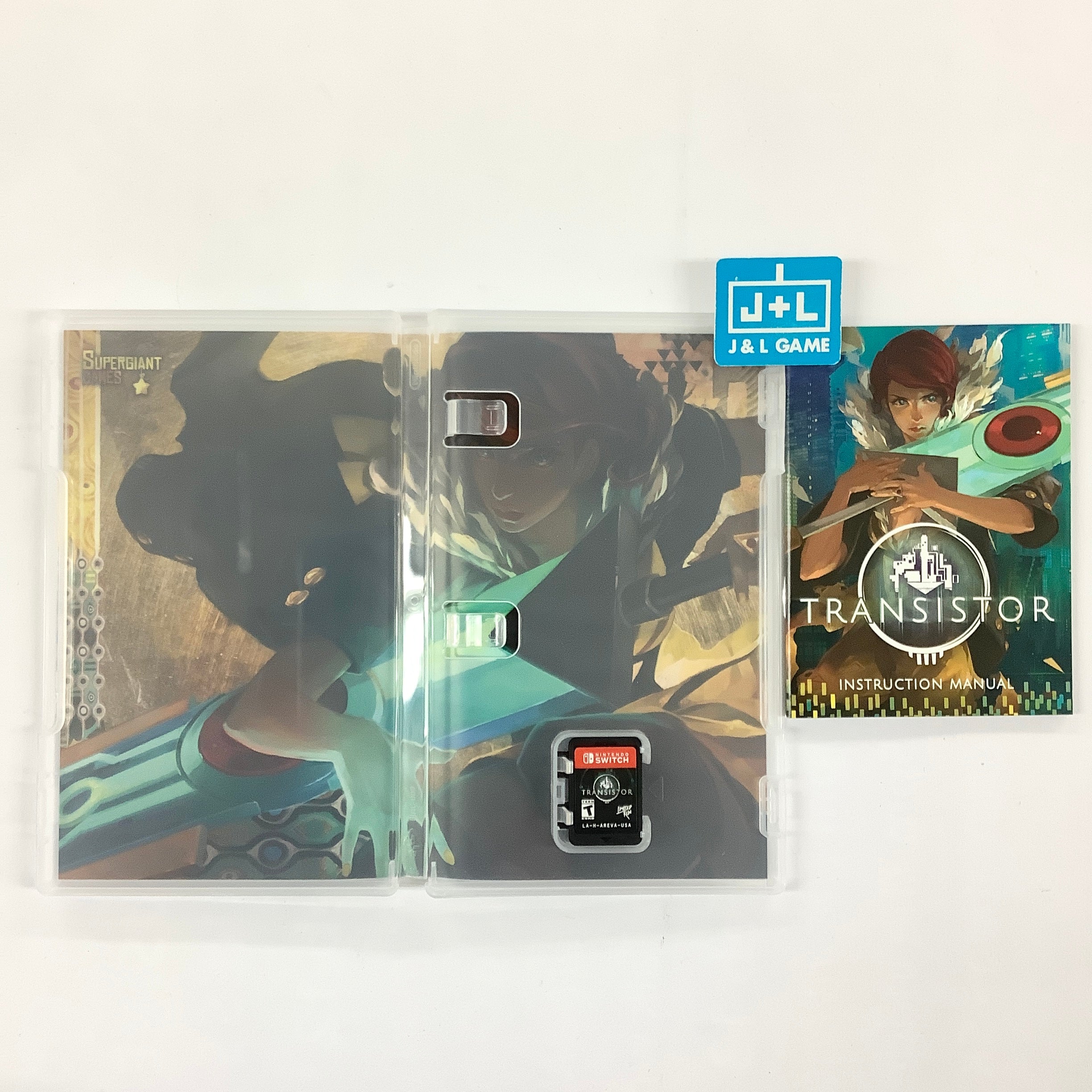 Transistor (Limited Run #039) - (NSW) Nintendo Switch [Pre-Owned] Video Games Limited Run   