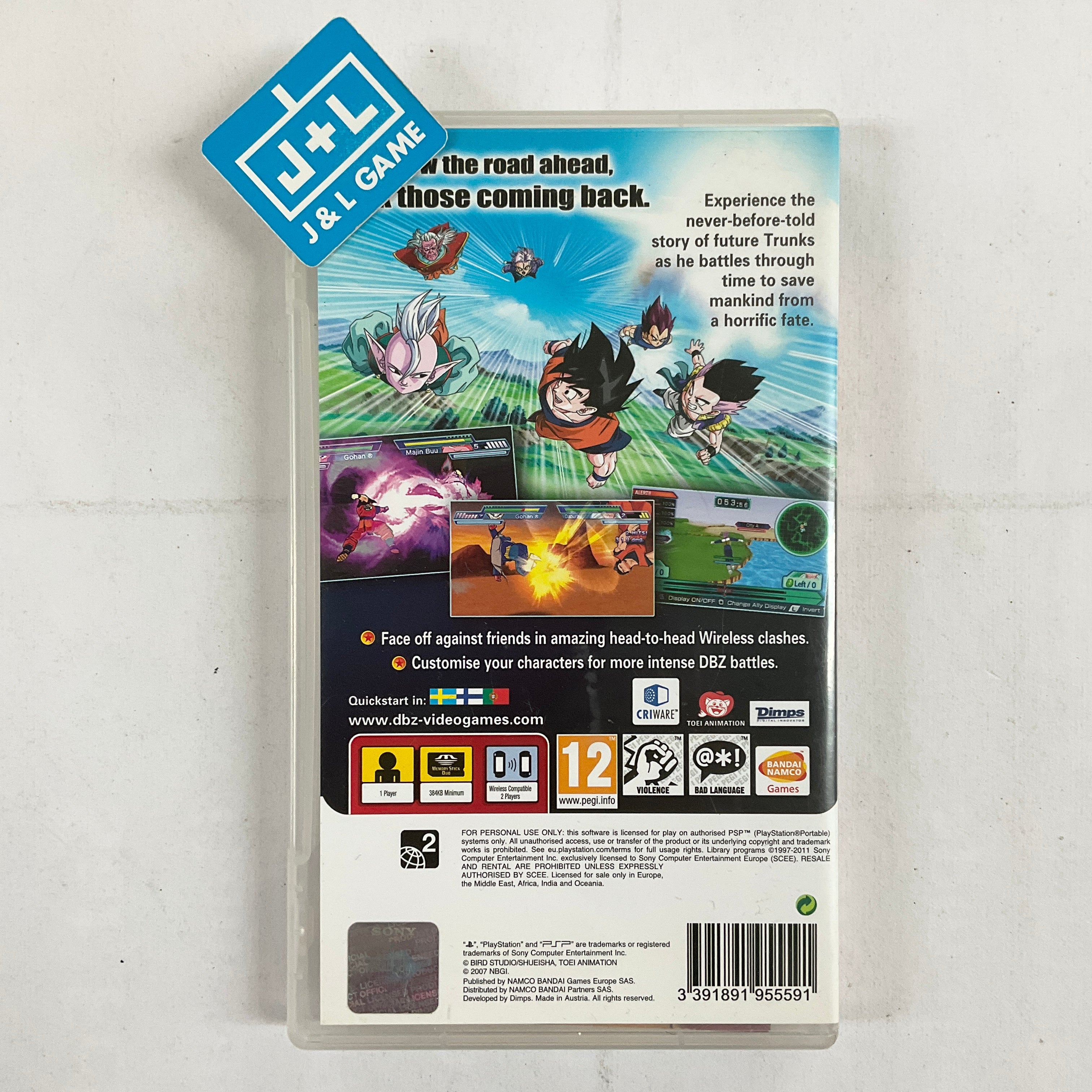 Dragon Ball Z: Shin Budokai 2 (PSP Essentials)- Sony PSP [Pre-Owned] (European Import) Video Games Atari   