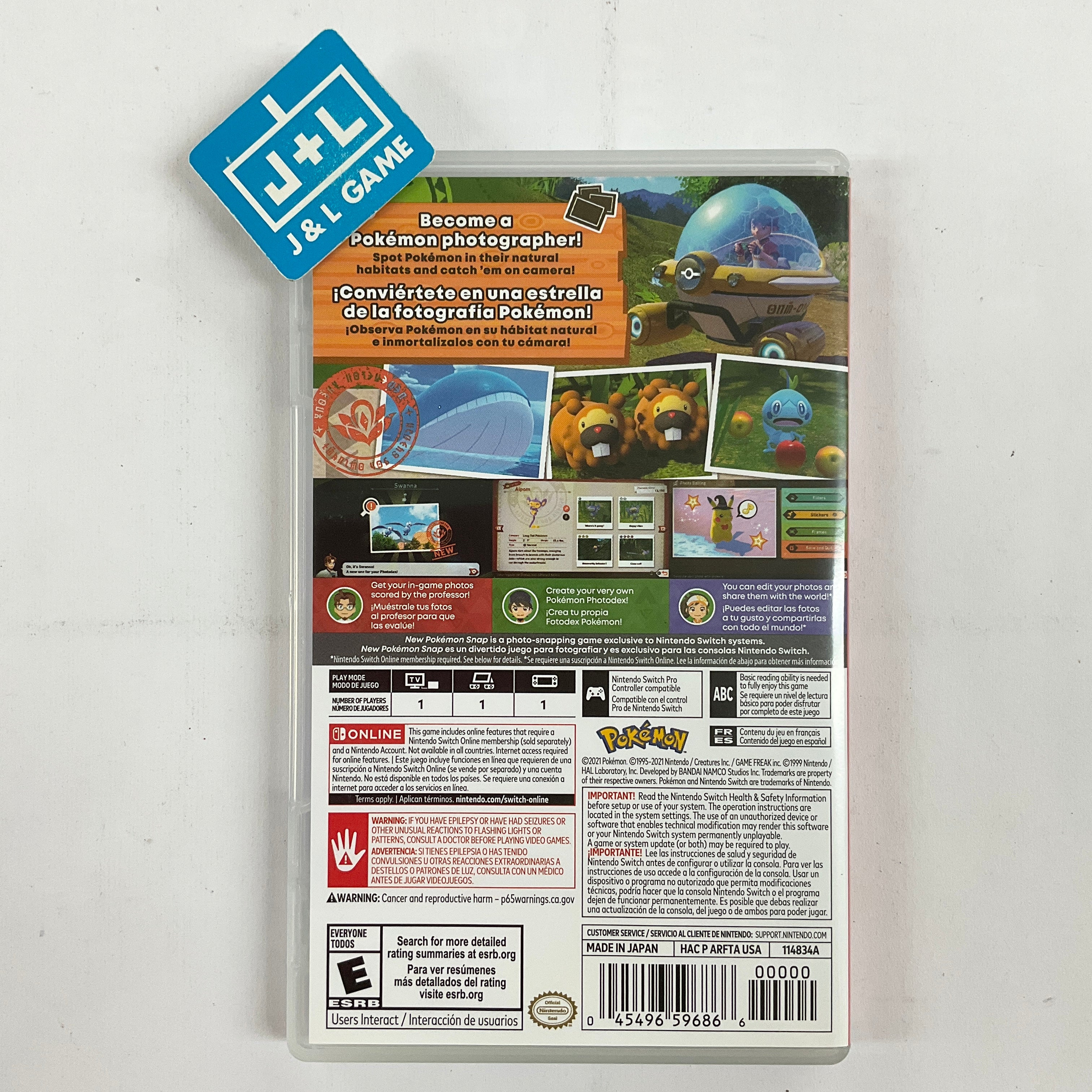 New Pokemon Snap - (NSW) Nintendo Switch [Pre-Owned] Video Games Nintendo   