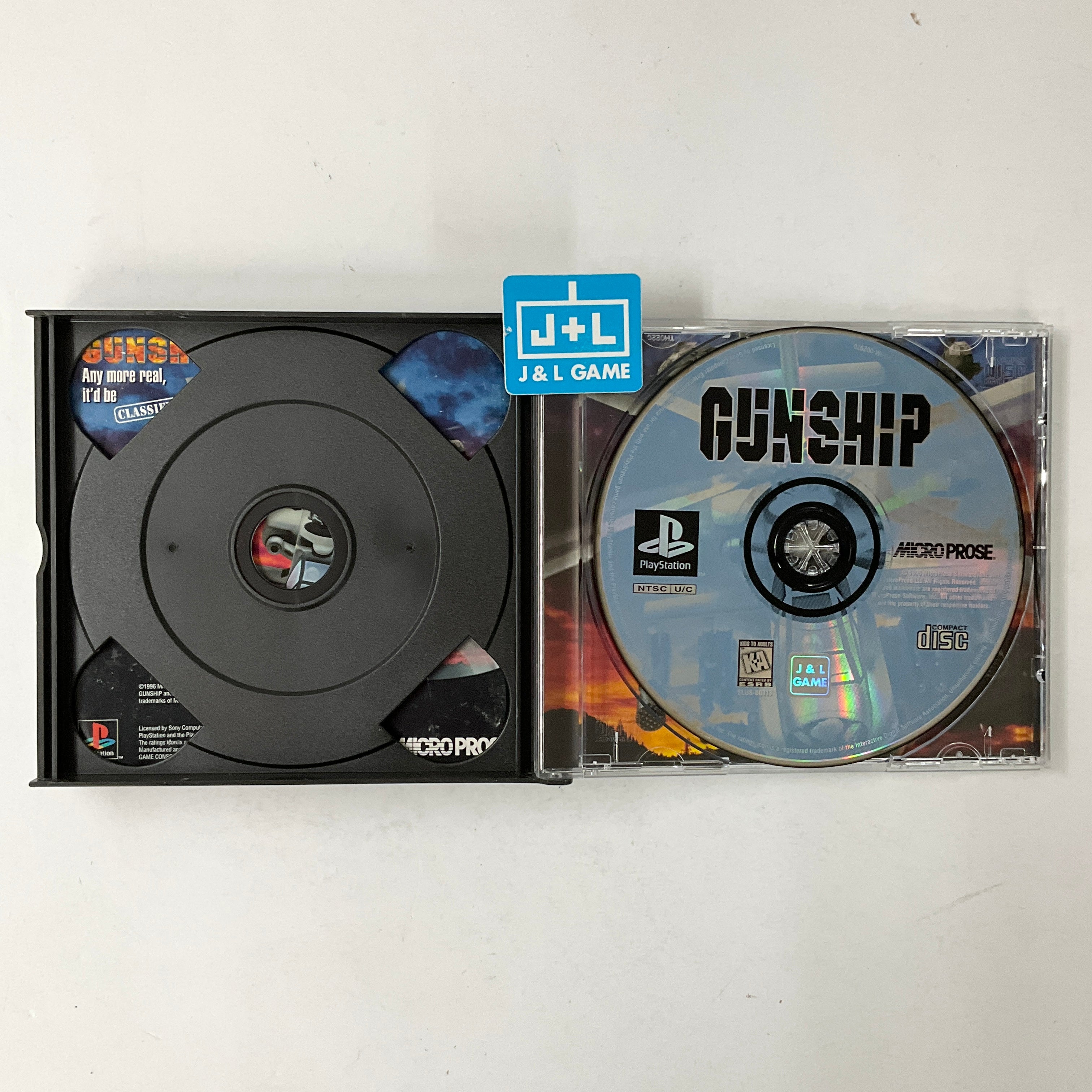 Gunship - (PS) PlayStation 1 [Pre-Owned] Video Games MicroProse   