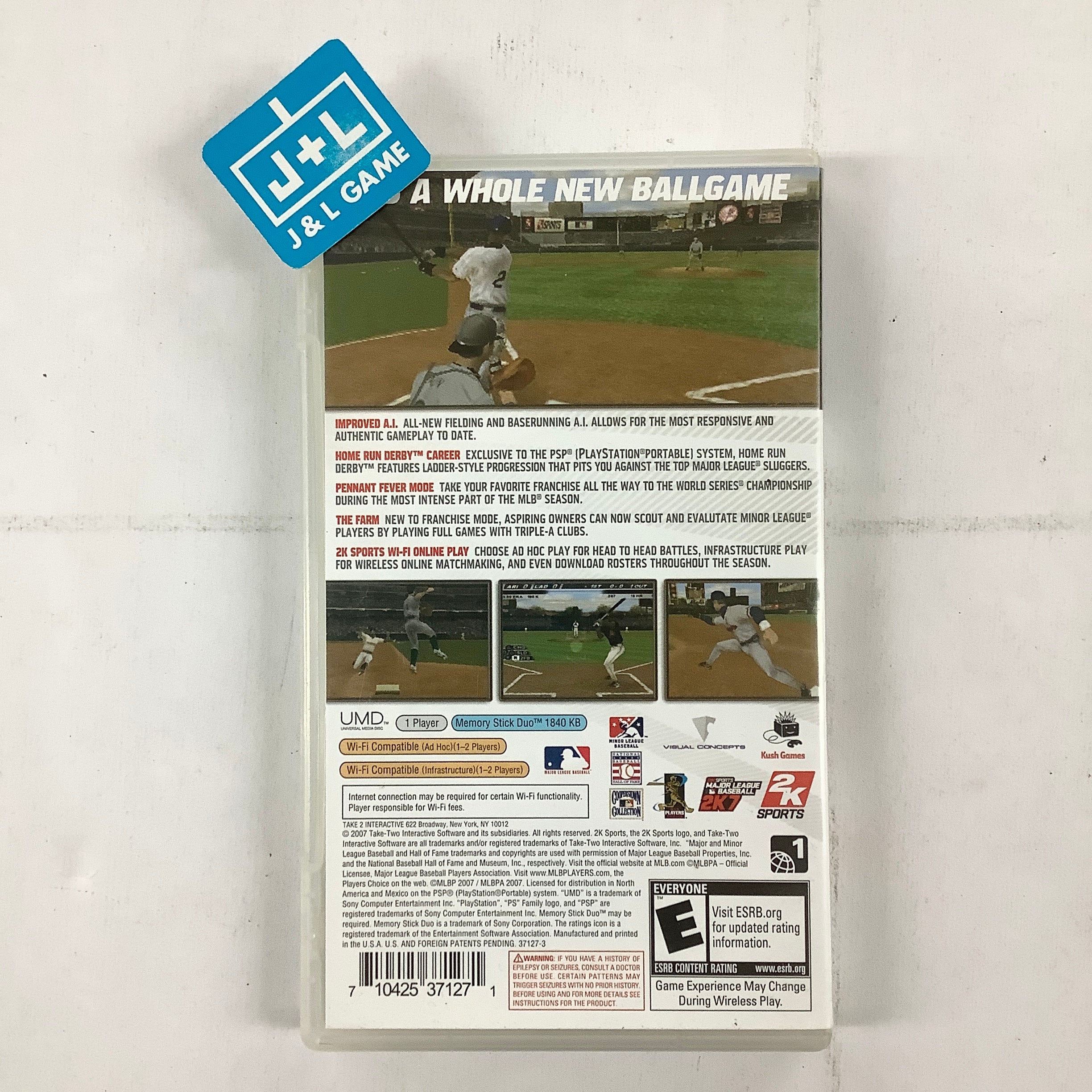 Major League Baseball 2K7 - Sony PSP [Pre-Owned] Video Games 2K Sports   
