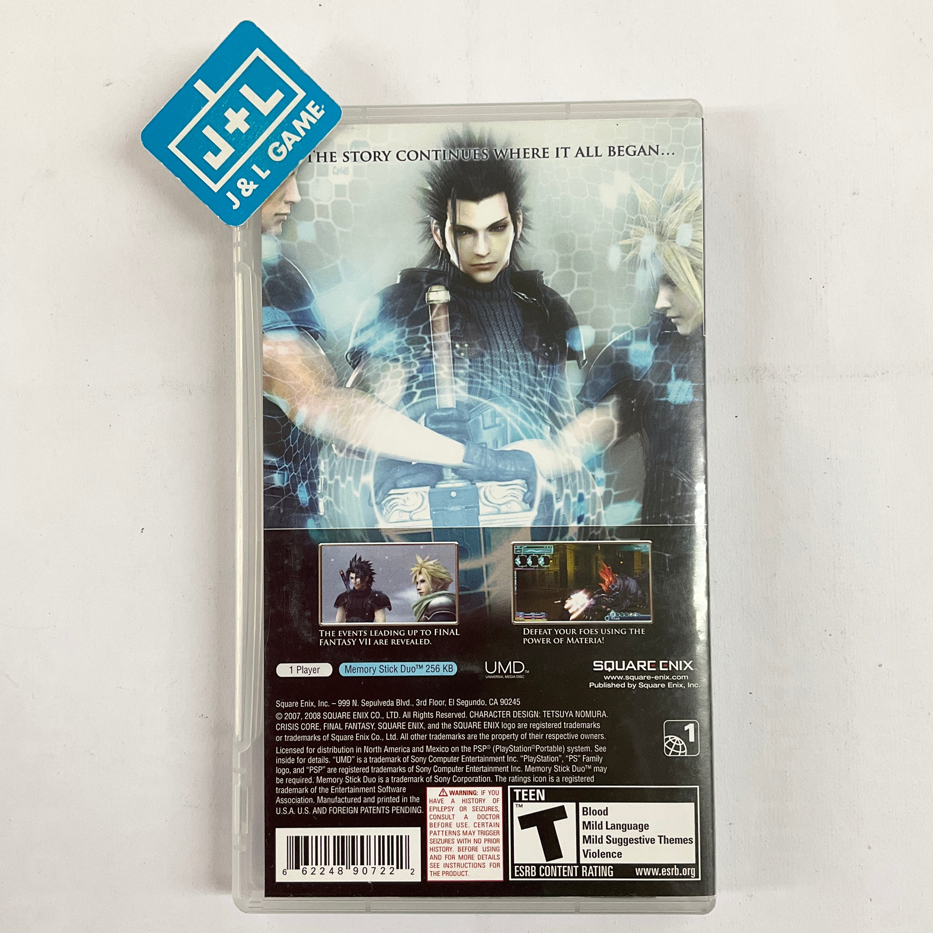 Crisis Core: Final Fantasy VII - (PSP) Playstation Portable [Pre