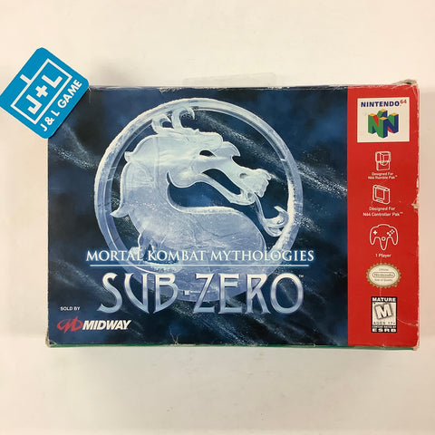 Mortal Kombat Mythologies: Sub-Zero - (N64) Nintendo 64 [Pre-Owned] Video Games Midway   