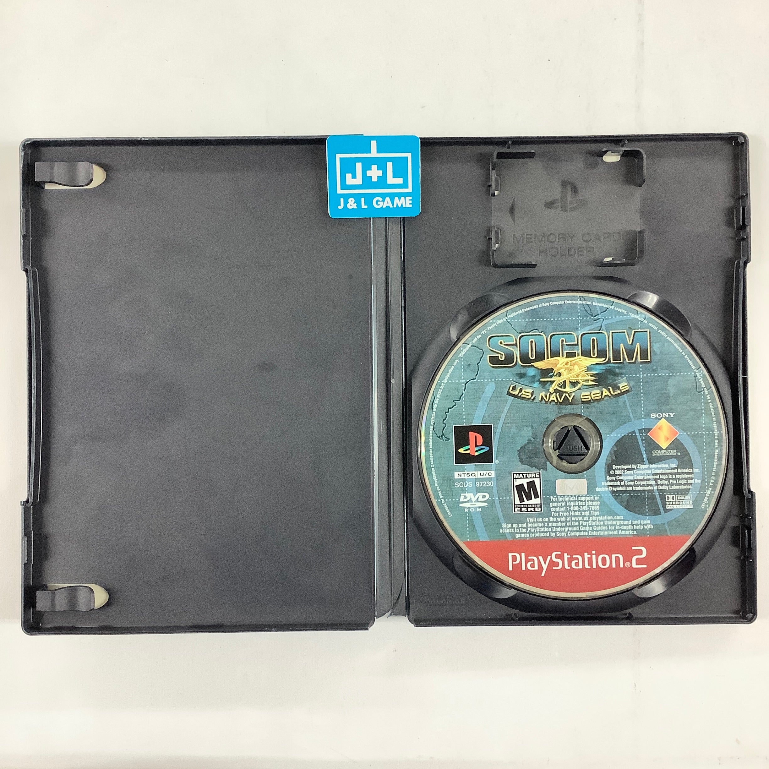 SOCOM: U.S. Navy SEALs (Greatest Hits) - (PS2) PlayStation 2 [Pre-Owned] Video Games SCEA   