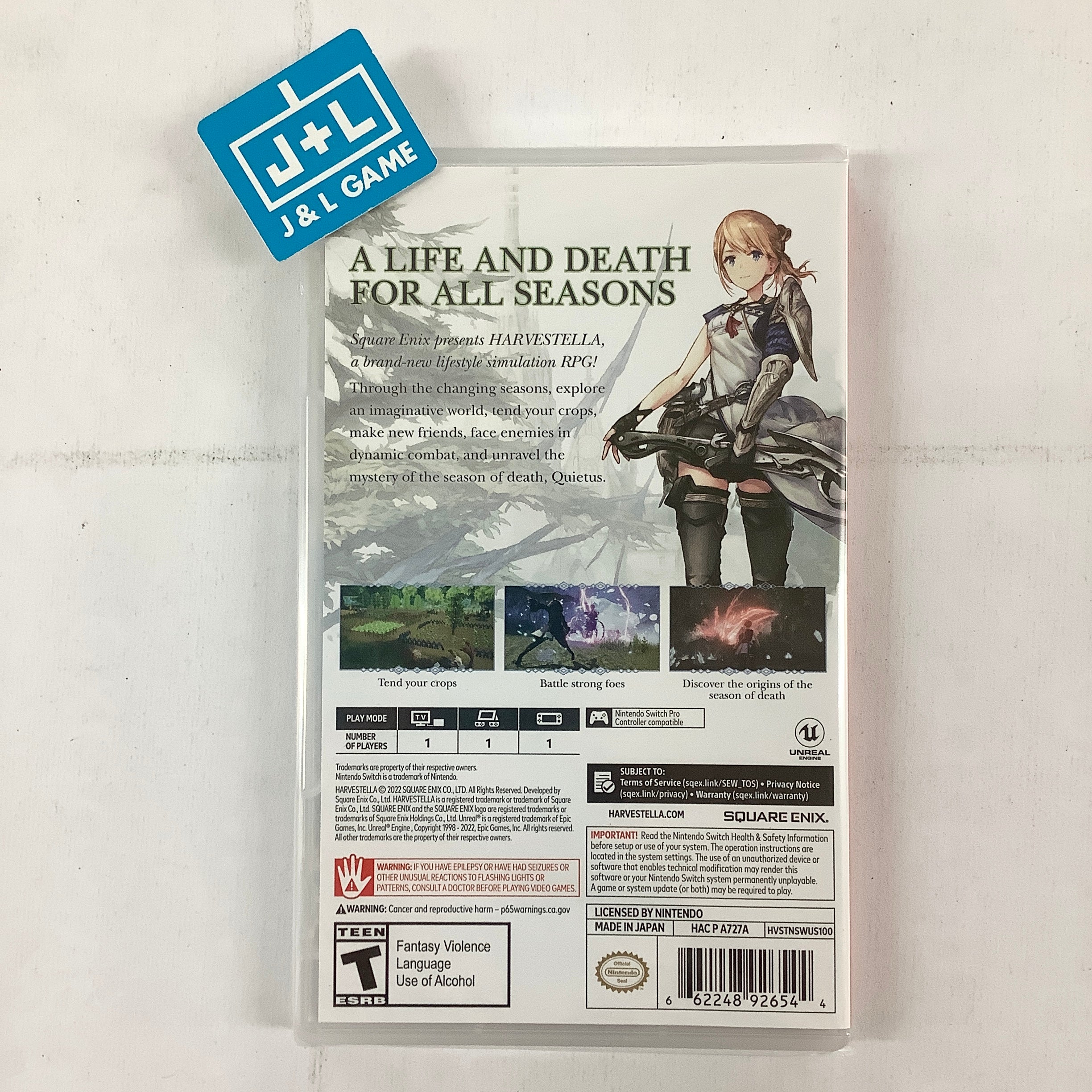 Harvestella - (NSW) Nintendo Switch Video Games Square Enix   