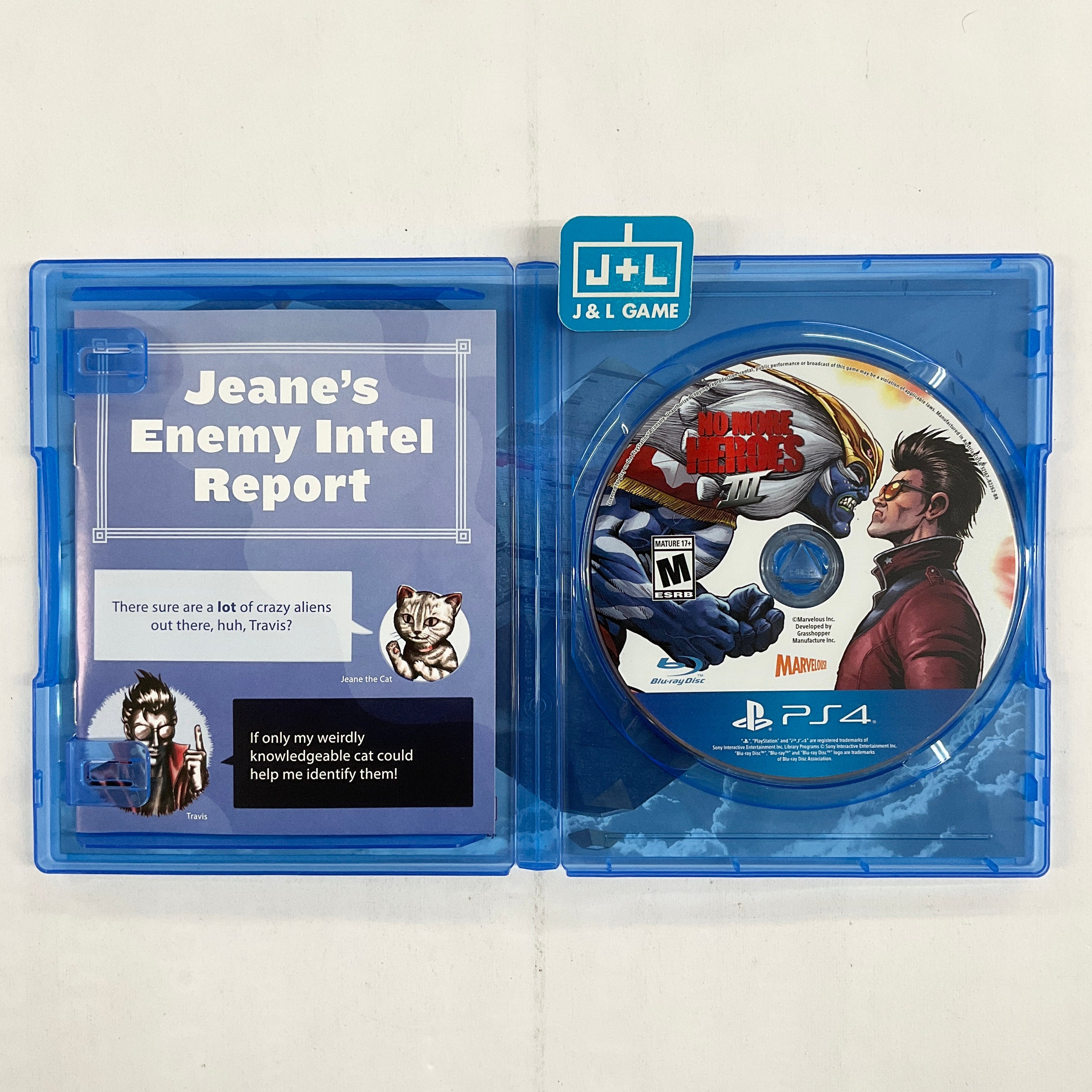 No More Heroes 3 – Day 1 Edition - (PS4) PlayStation 4 [UNBOXING