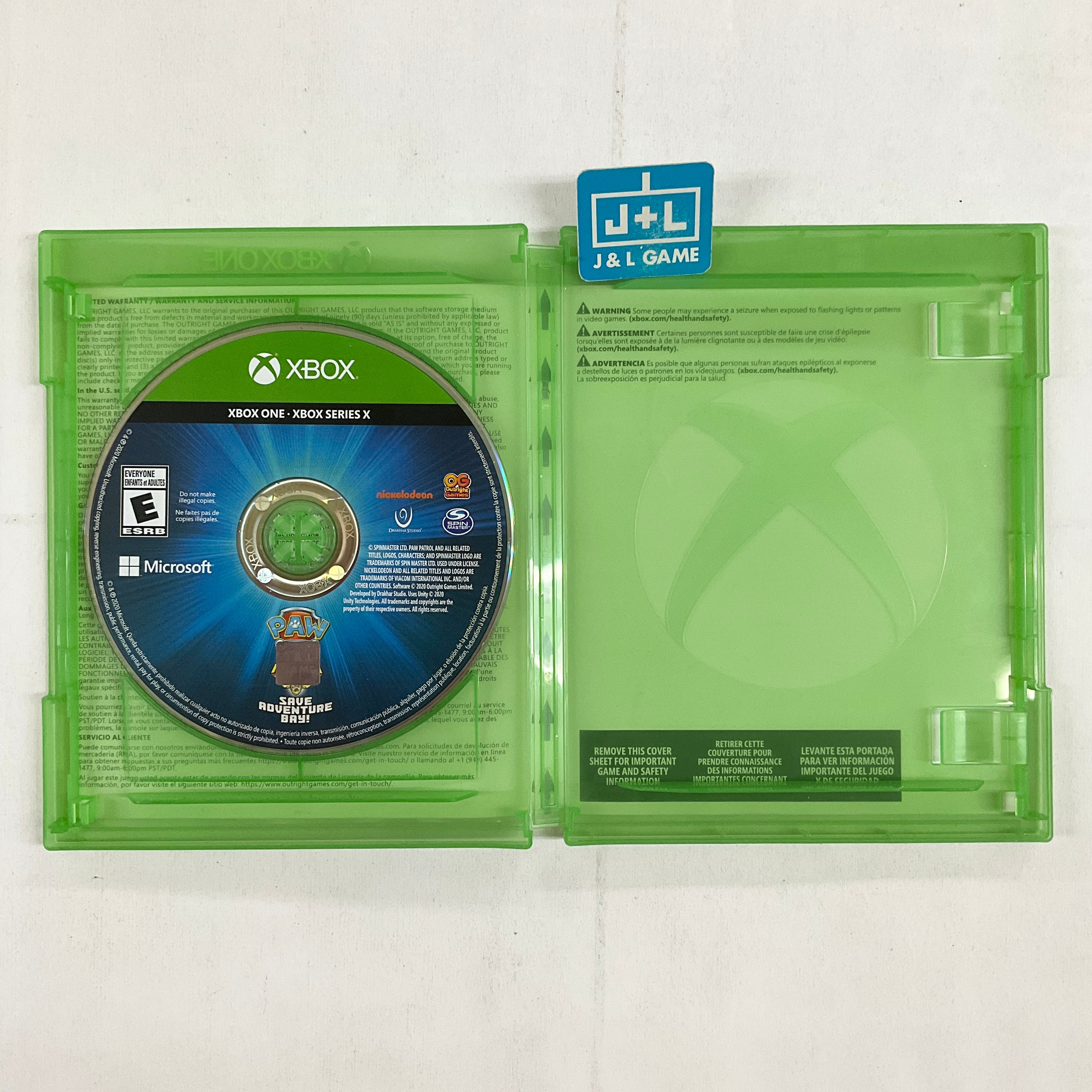PAW Patrol: Mighty Pups Save Adventure Bay - (XSX) Xbox Series X [Pre-Owned] Video Games U&I Entertainment   