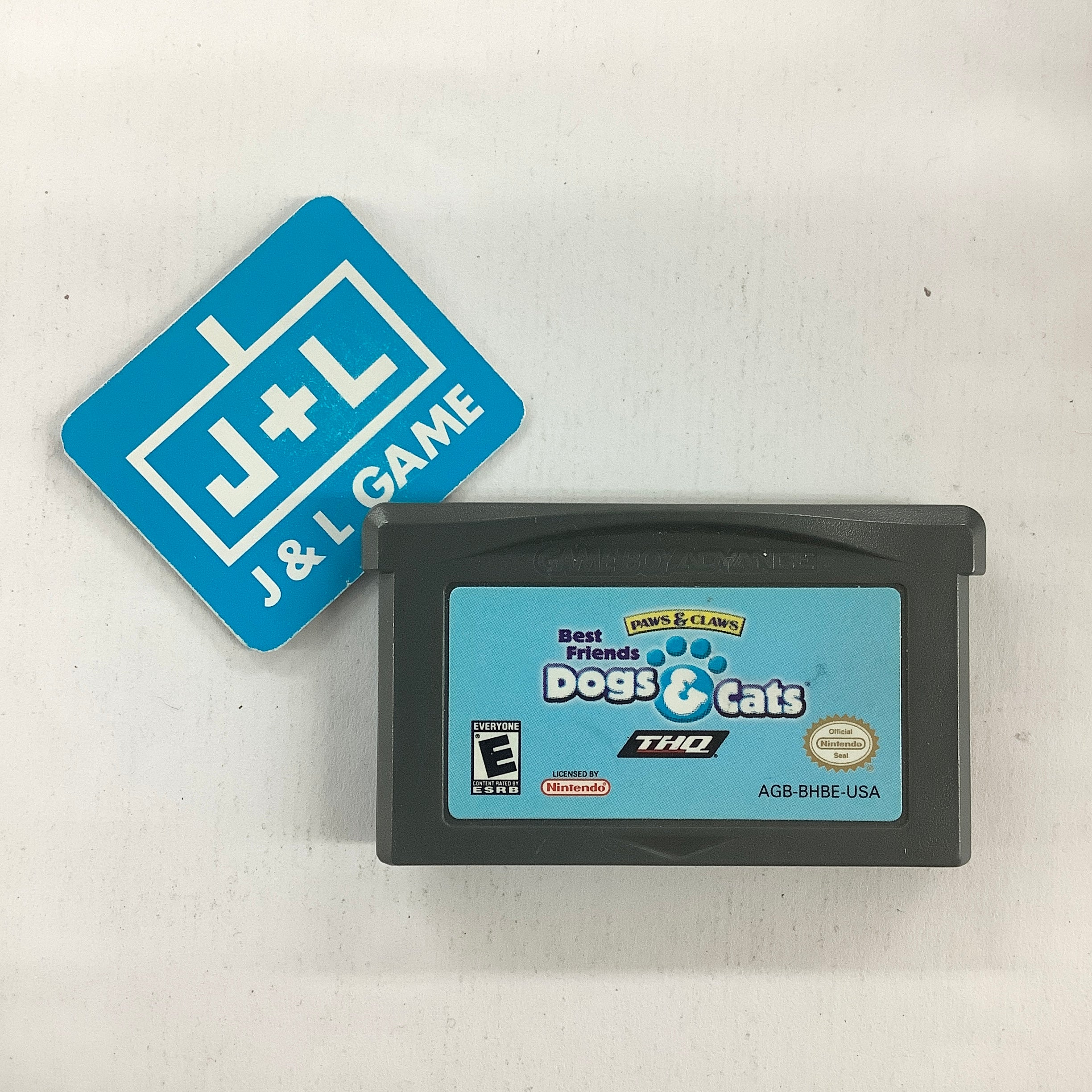 Paws & Claws: Best Friends - Dogs & Cats - (GBA) Game Boy Advance [Pre-Owned] Video Games THQ   