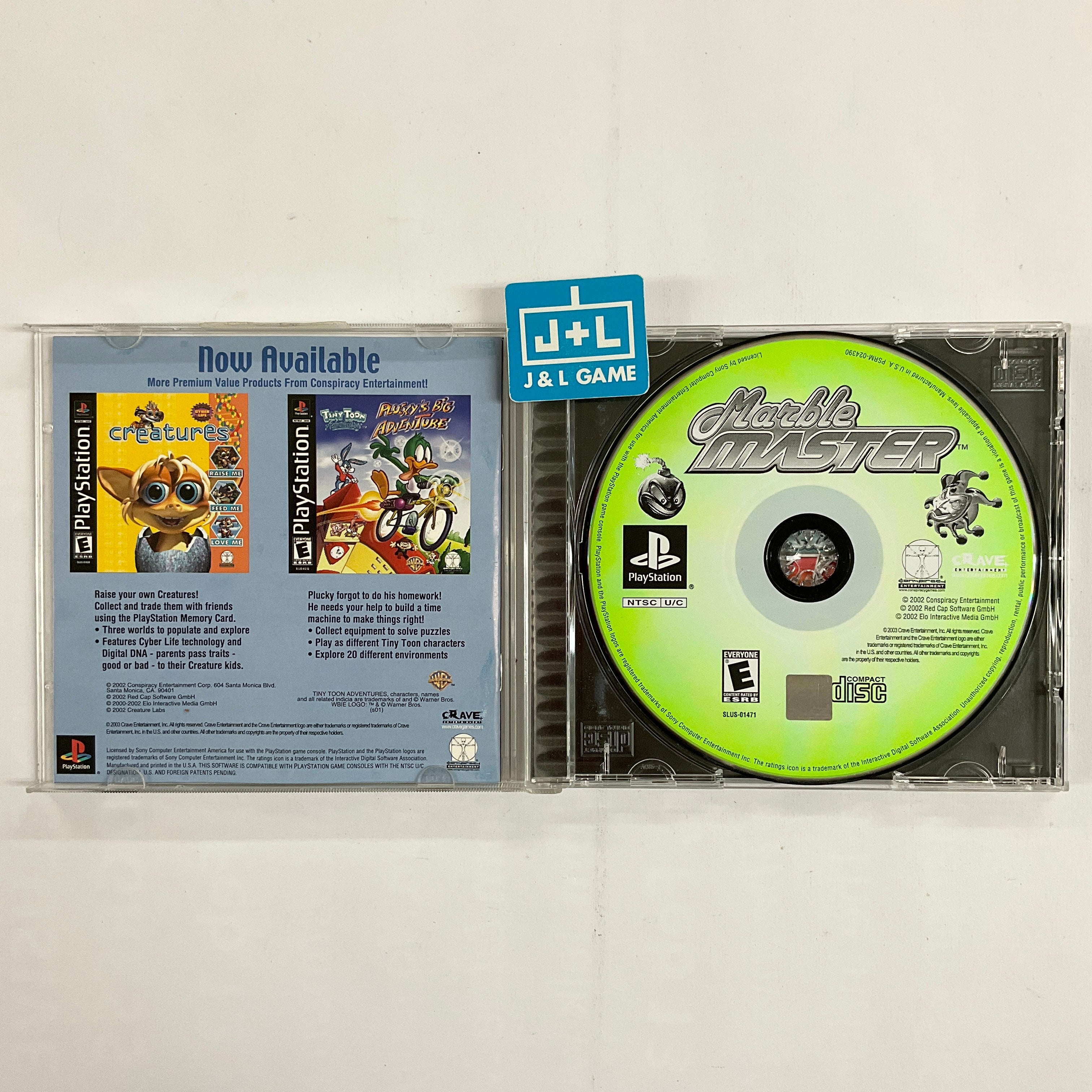 Marble Master - (PS1) PlayStation 1 [Pre-Owned] Video Games Conspiracy Entertainment   