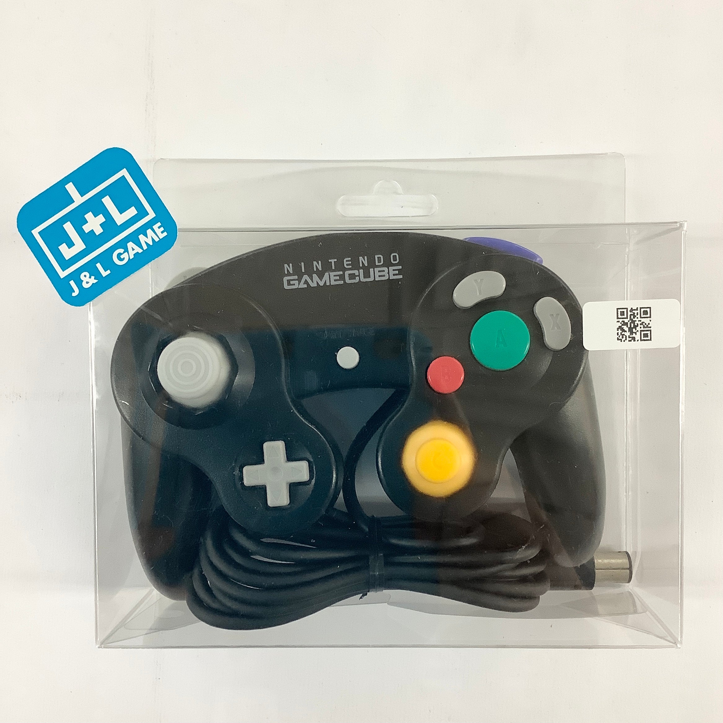 Nintendo GameCube Controller (Black) - (GC) GameCube [Pre-Owned] Accessories Nintendo   