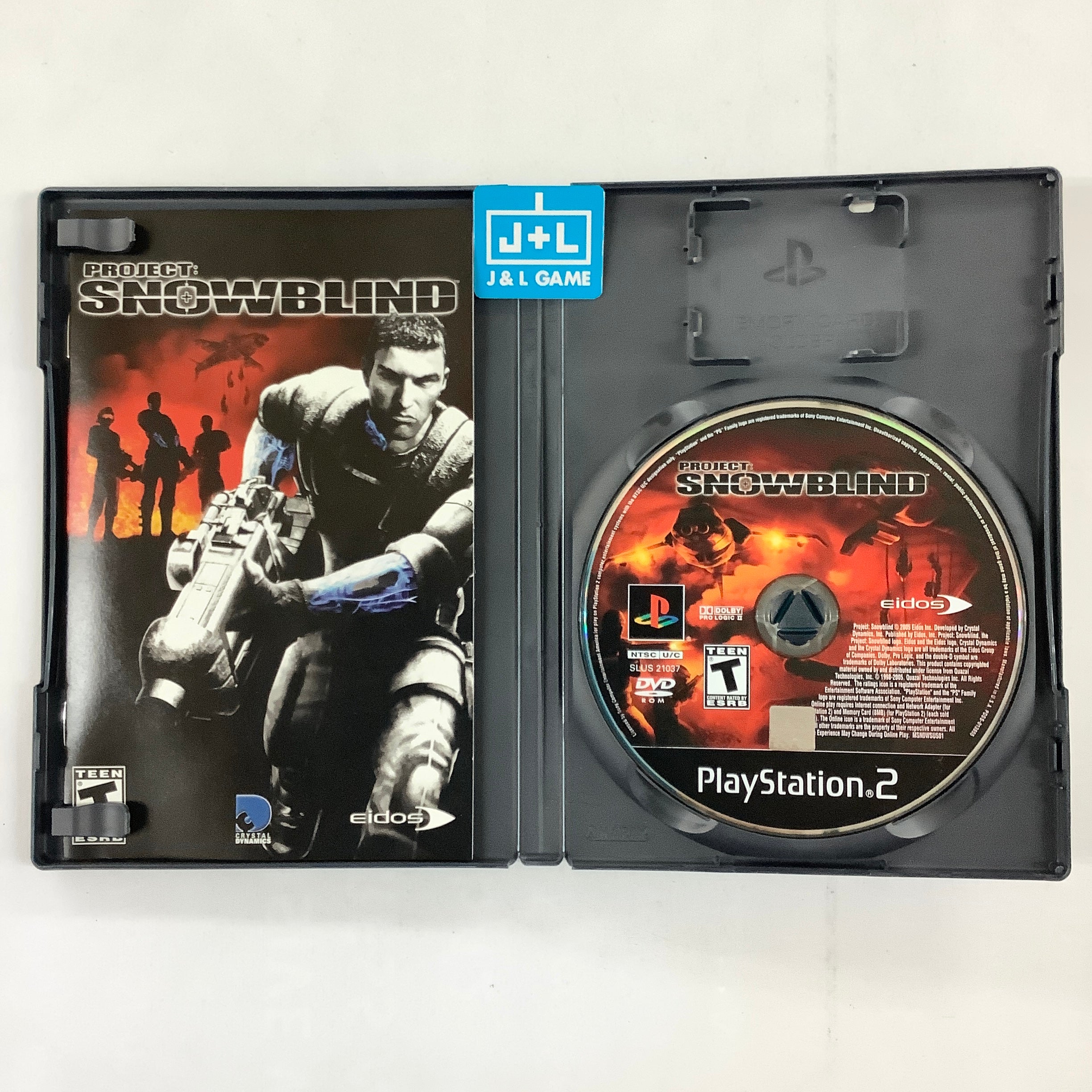 Project: Snowblind - (PS2) PlayStation 2 [Pre-Owned] Video Games Eidos Interactive   
